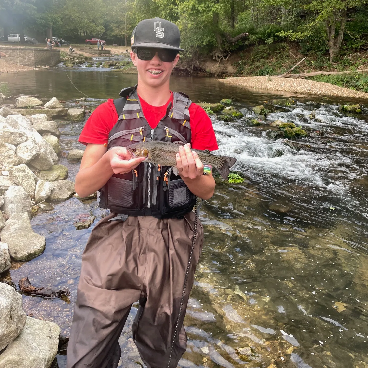 Rainbow trout caught on Fishbrain