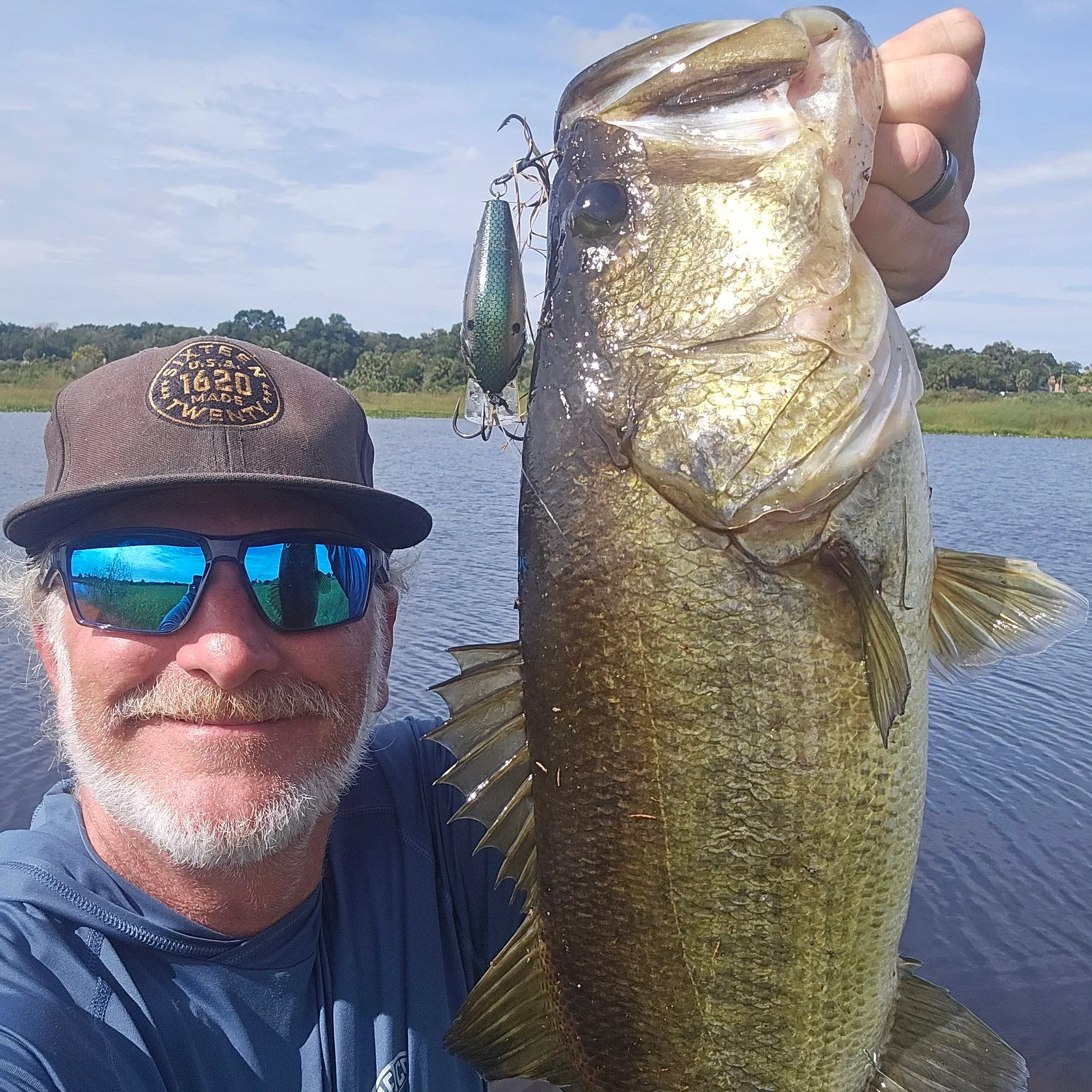 Florida bass caught on Fishbrain