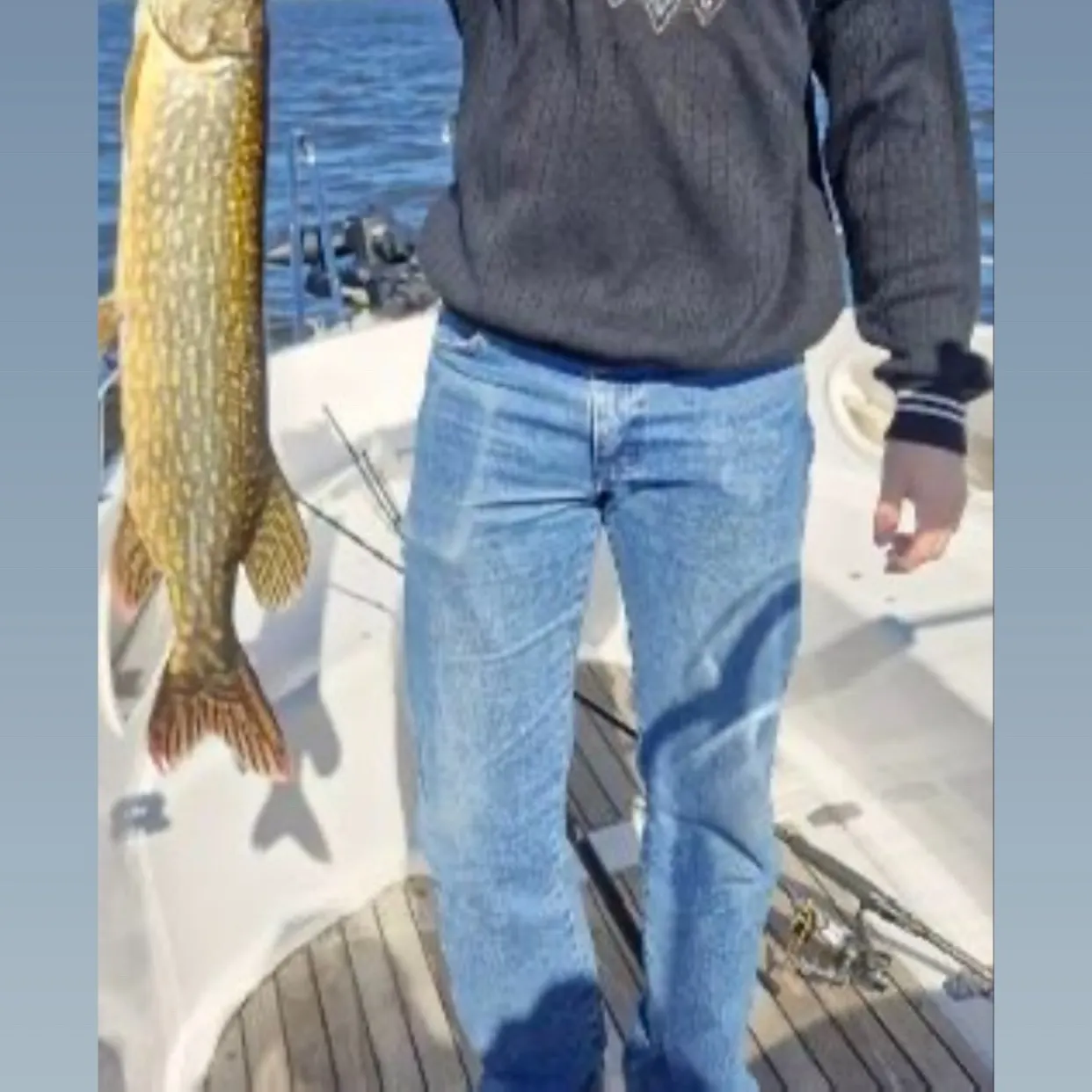 Northern pike caught on Fishbrain