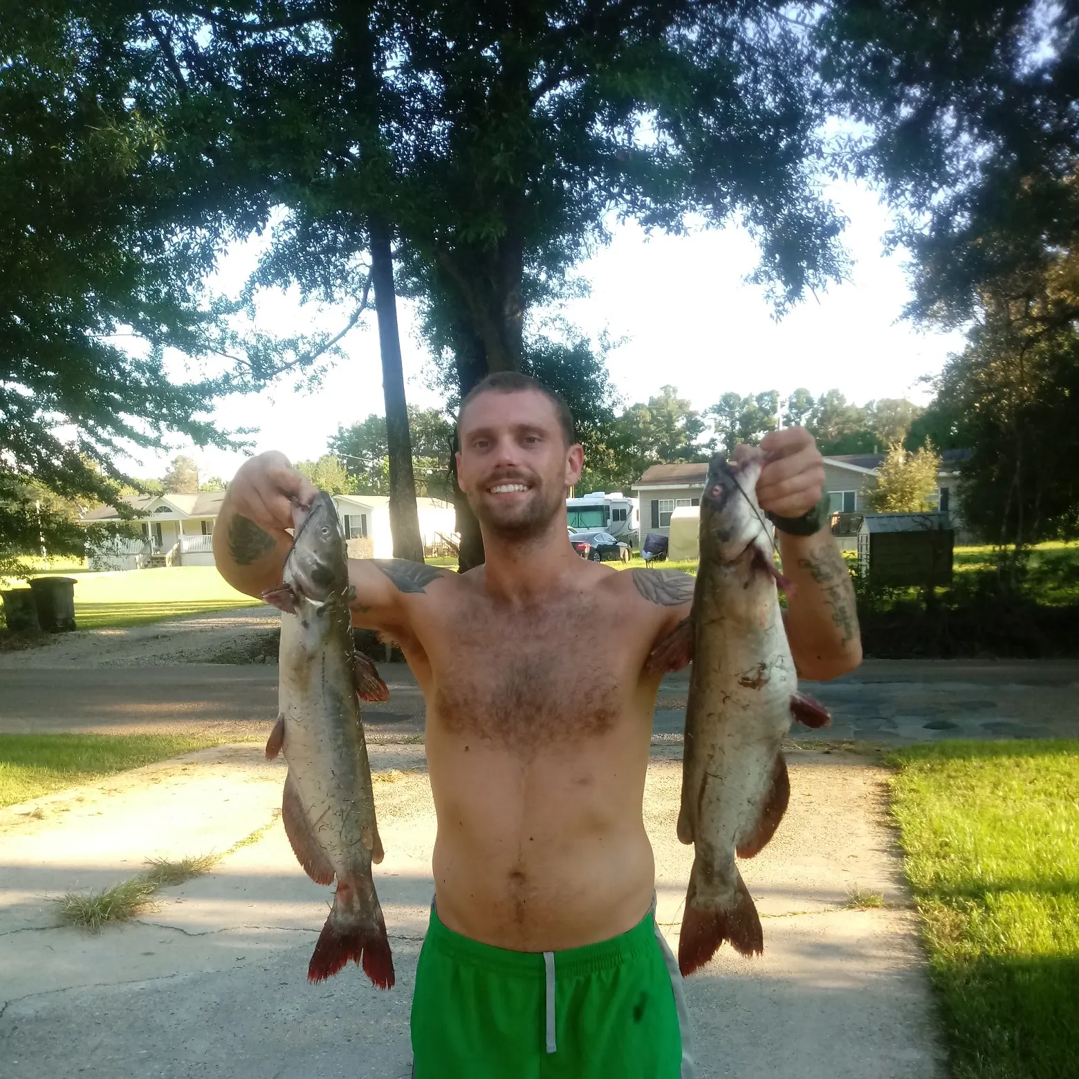 recently logged catches