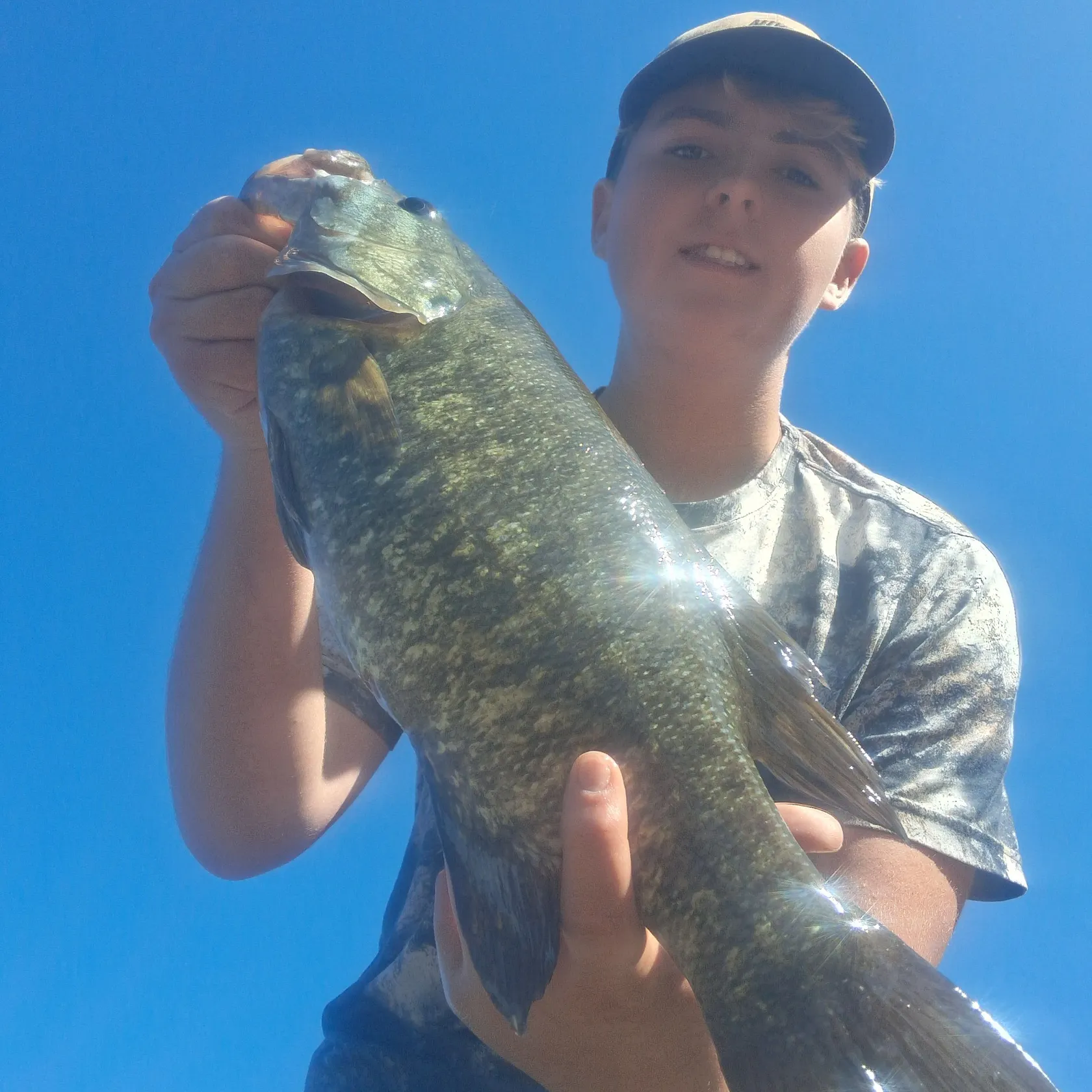Smallmouth bass caught on Fishbrain