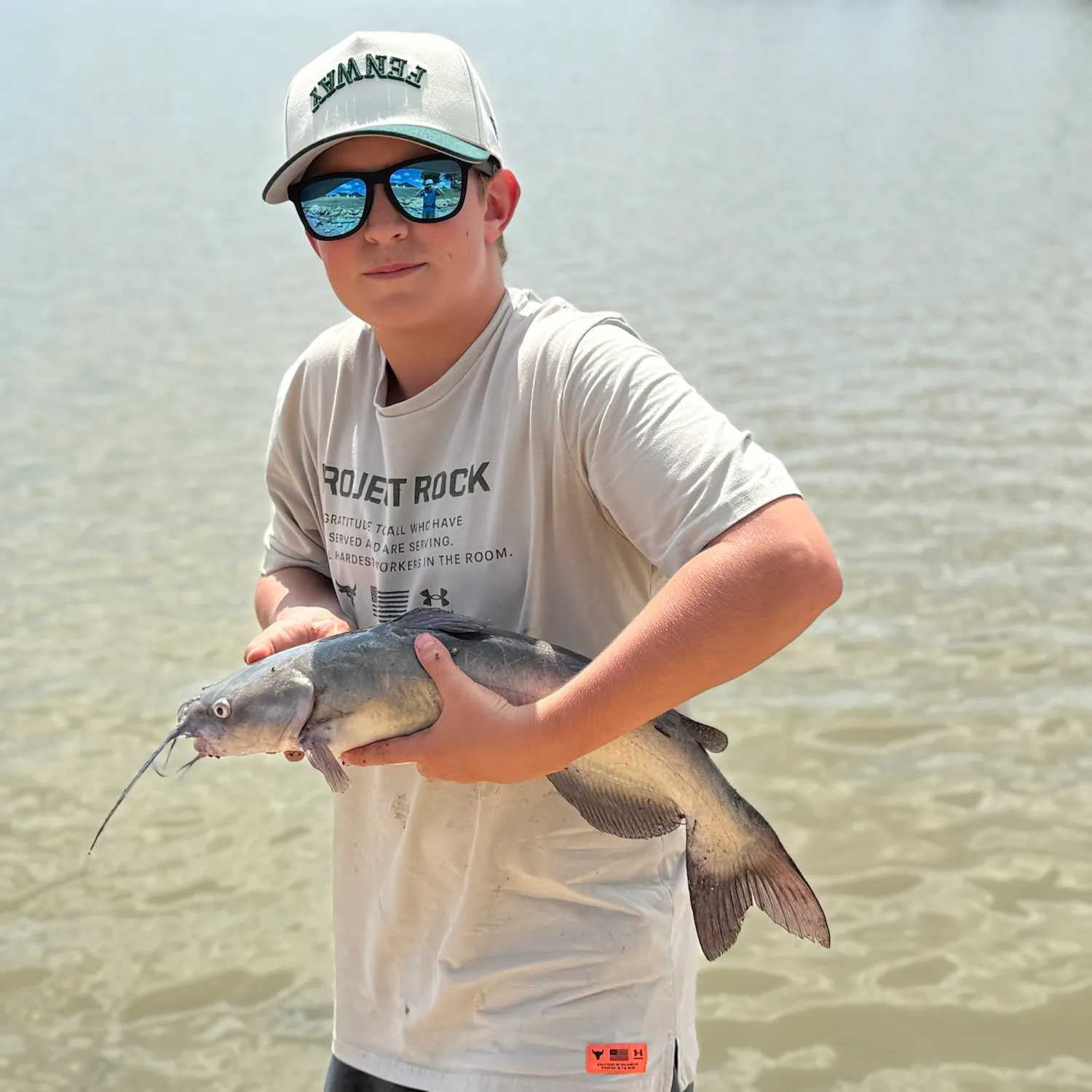 Channel catfish caught on Fishbrain