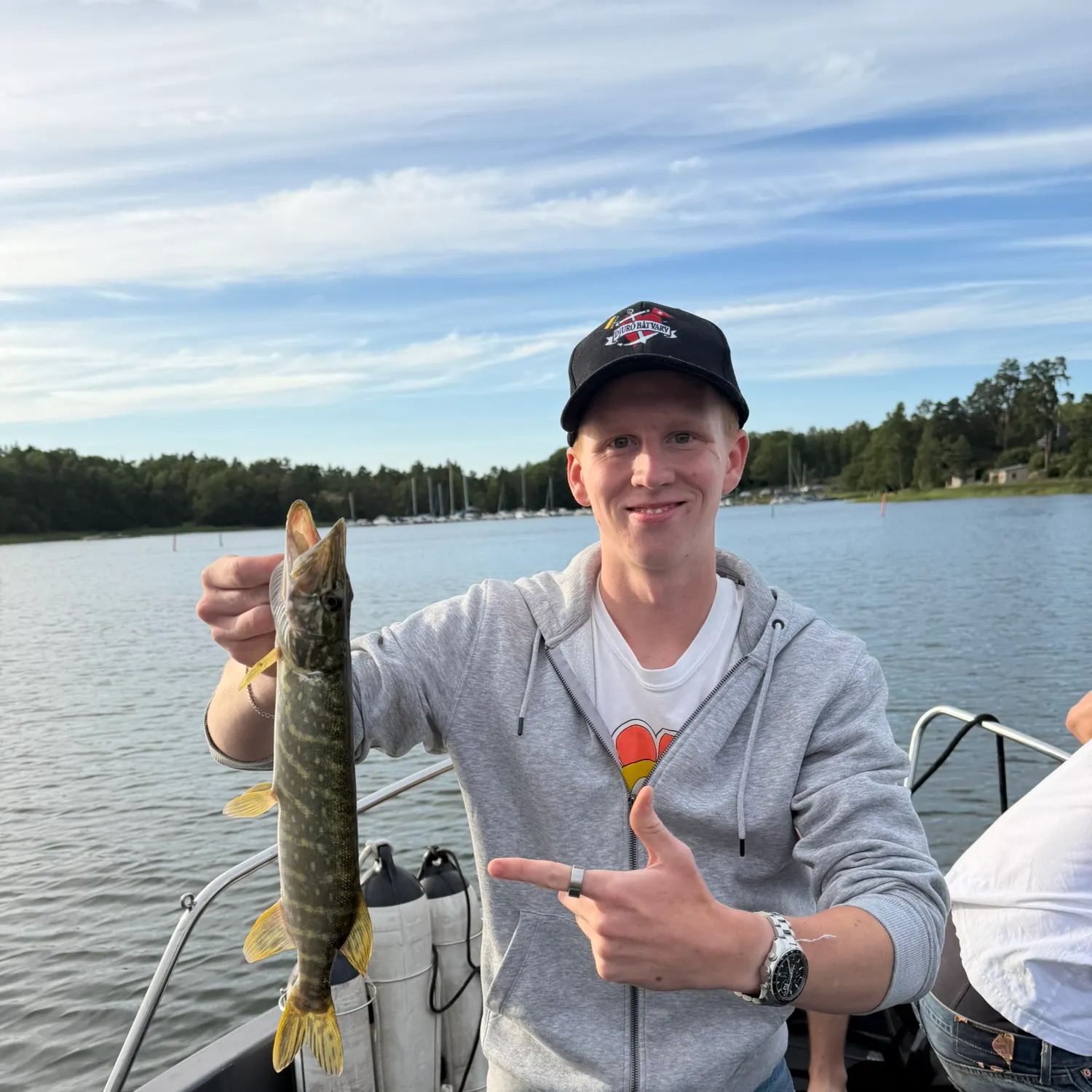 Northern pike caught on Fishbrain
