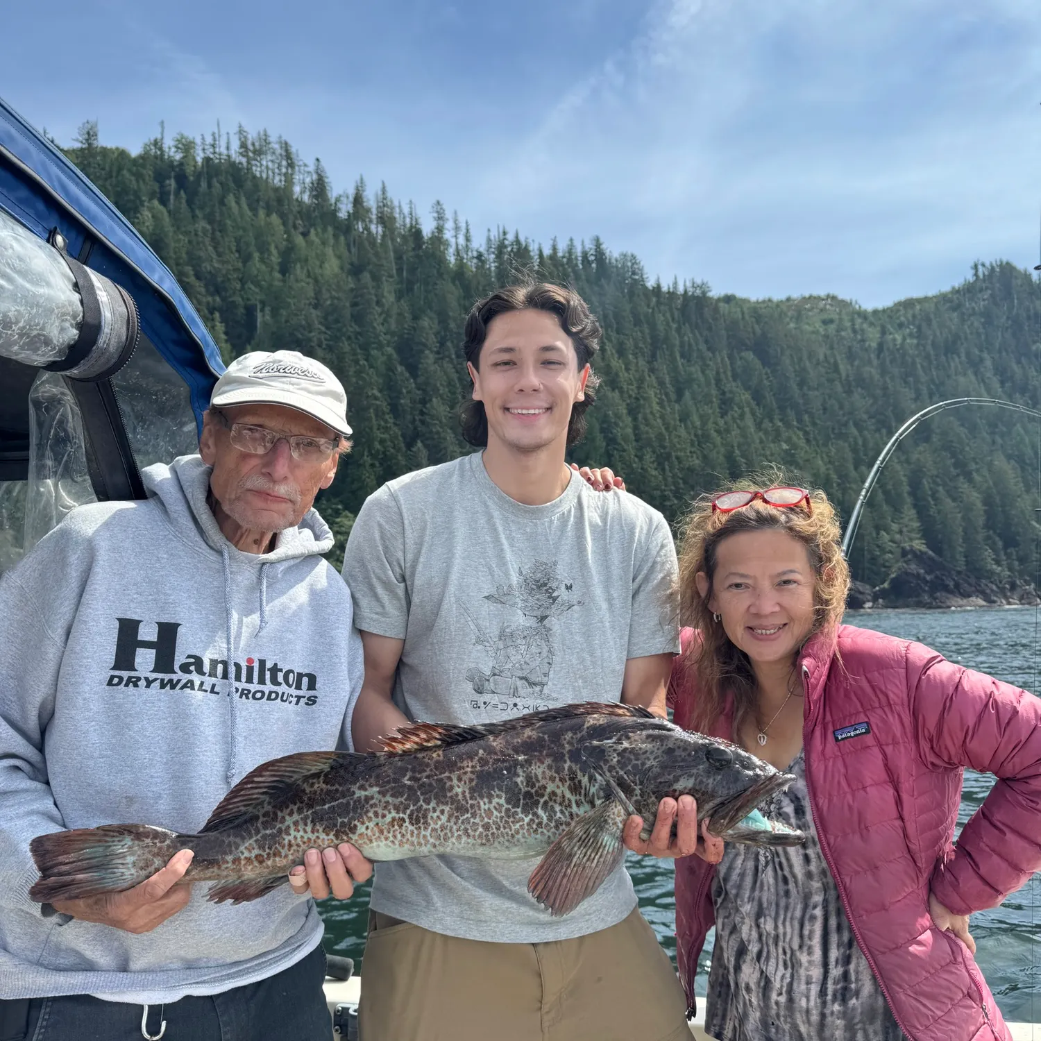 Lingcod caught on Fishbrain