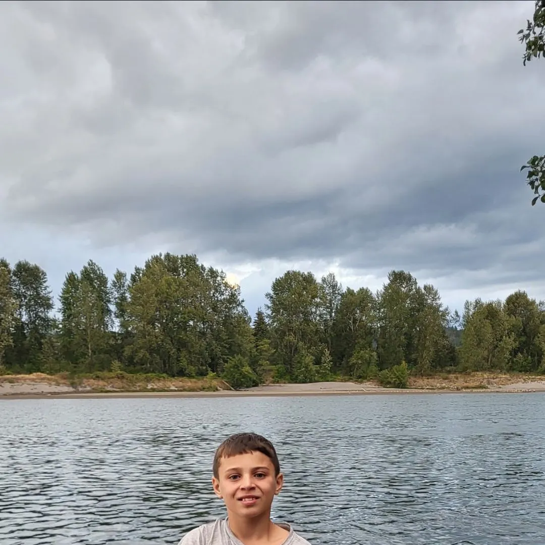 Coho salmon caught on Fishbrain