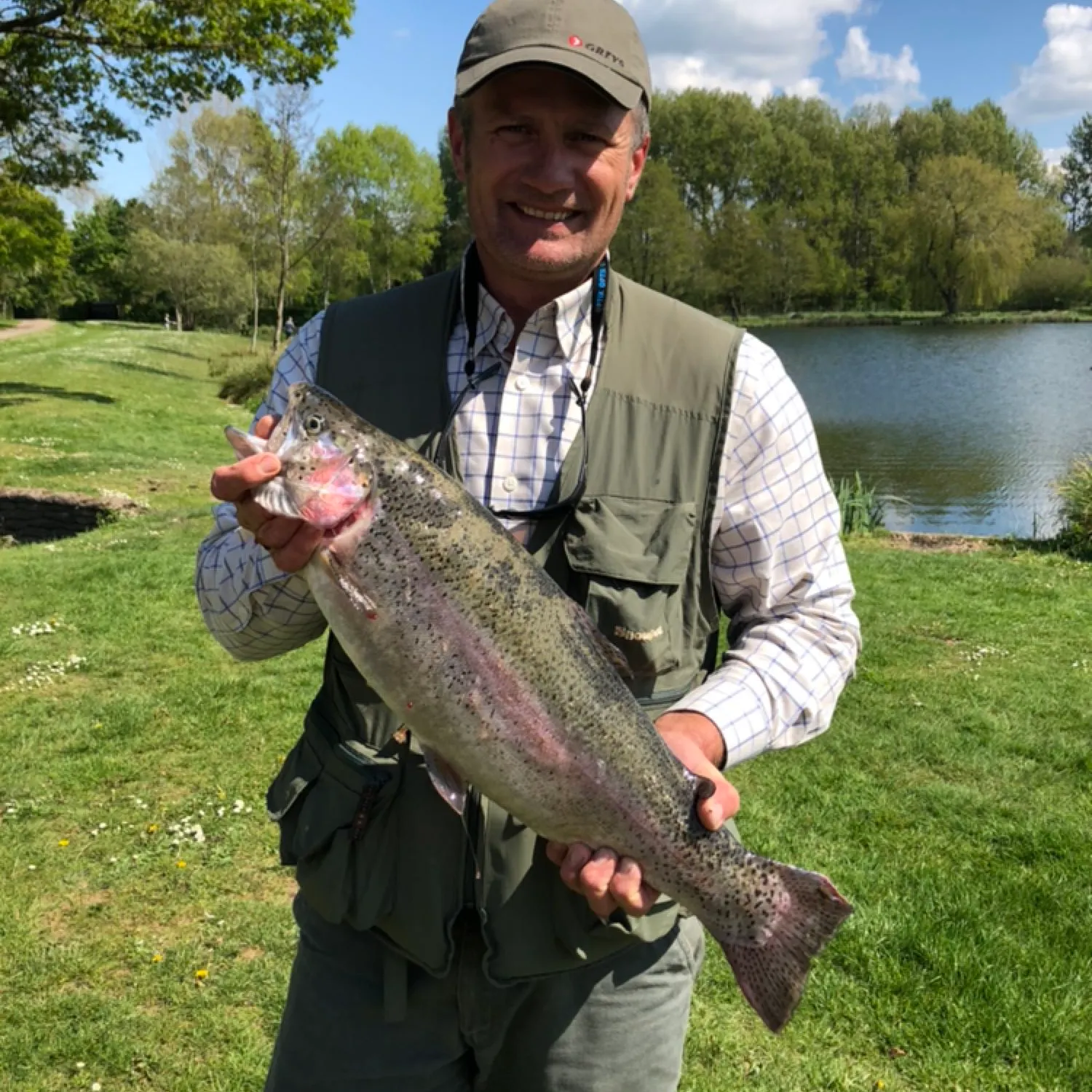 Rainbow trout caught on Fishbrain