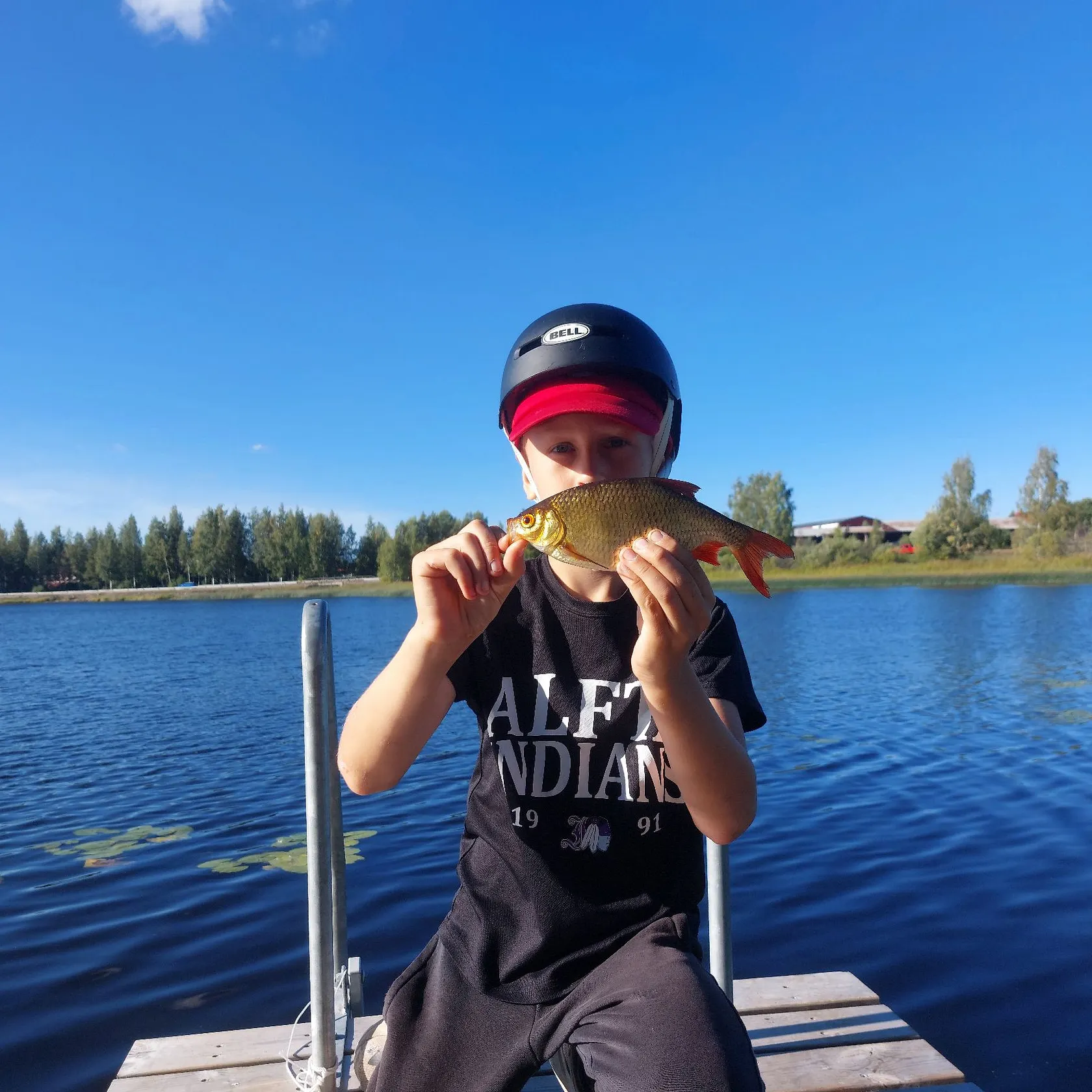 Common rudd caught on Fishbrain