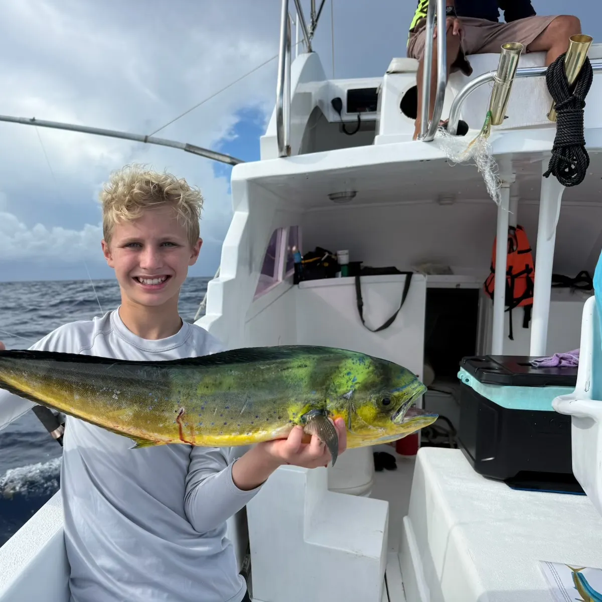Common dolphinfish caught on Fishbrain