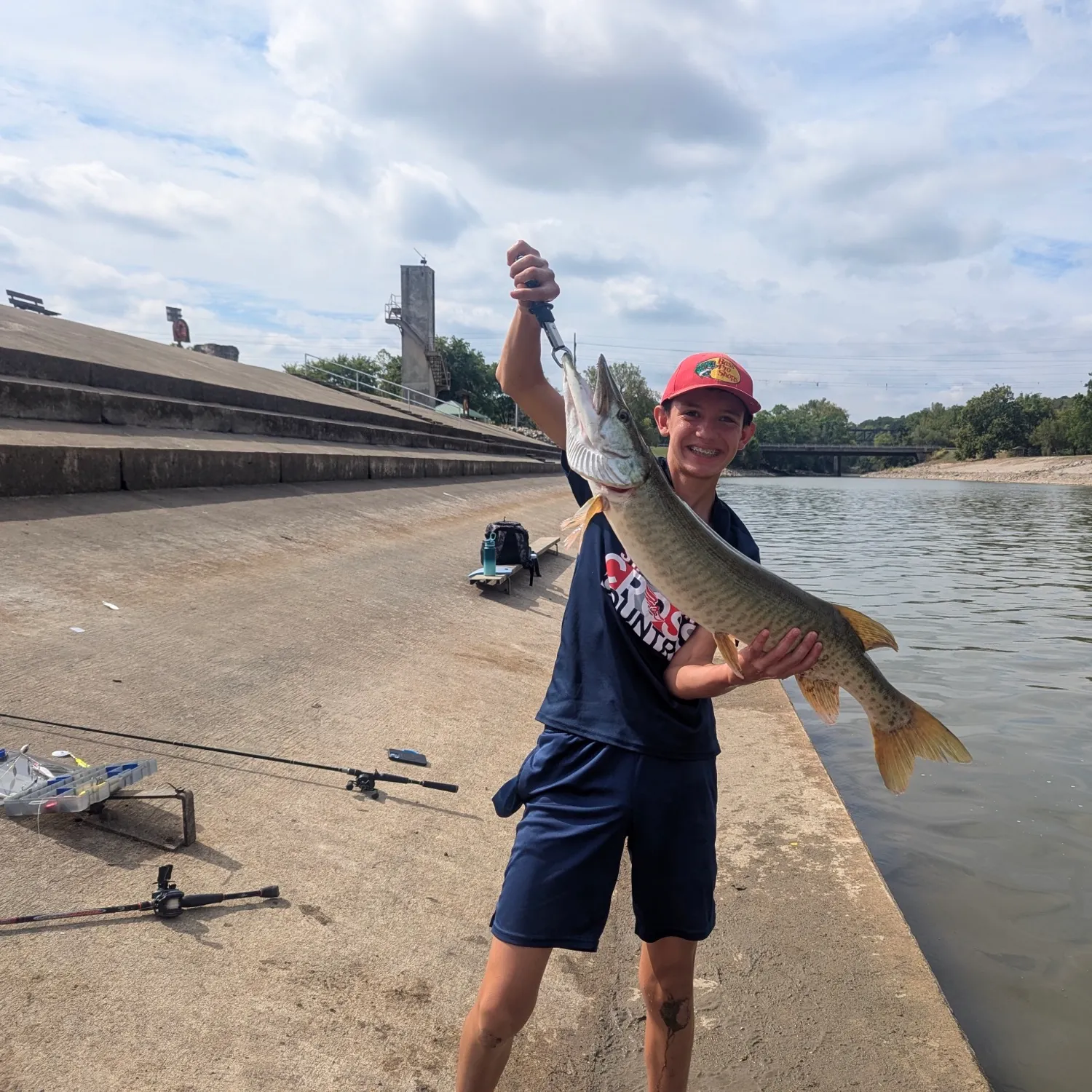 Muskie caught on Fishbrain