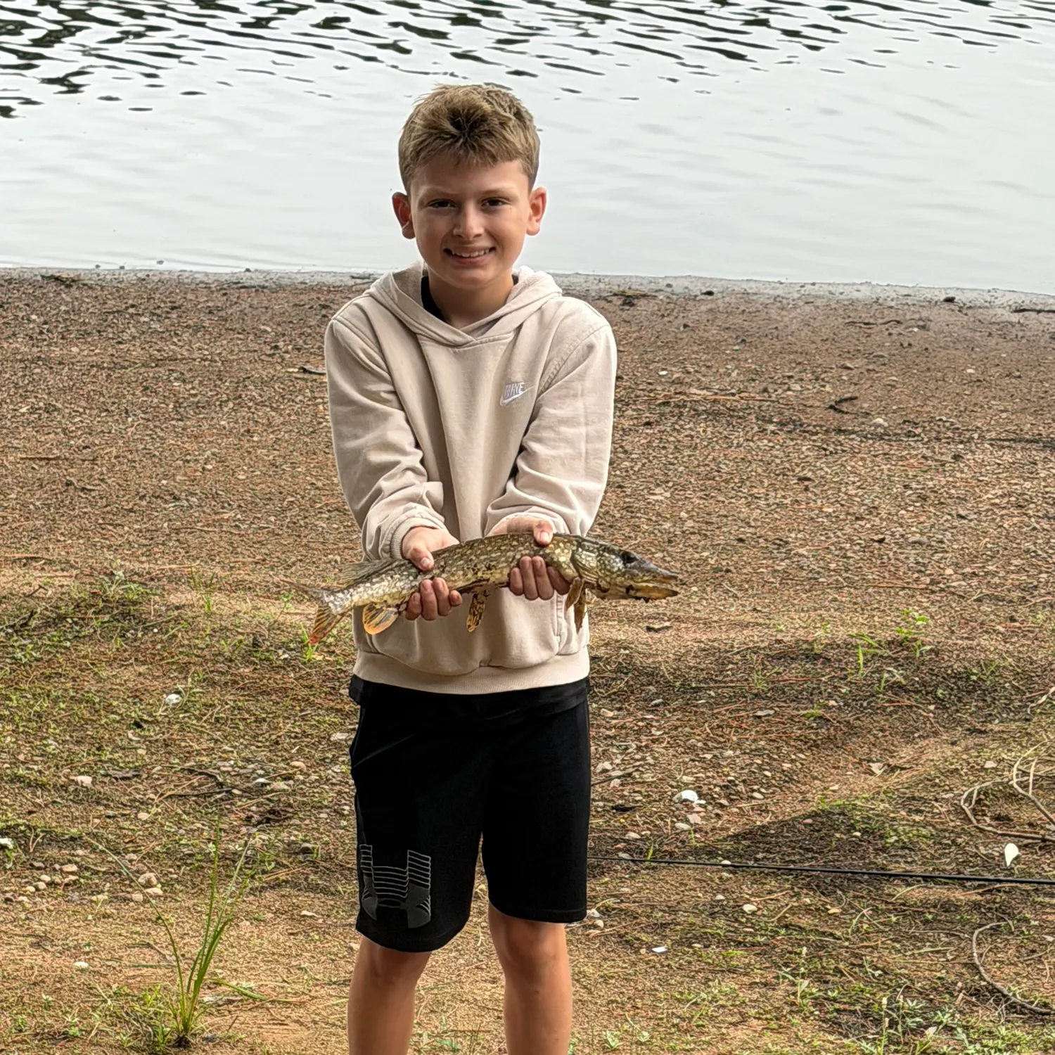 Northern pike caught on Fishbrain