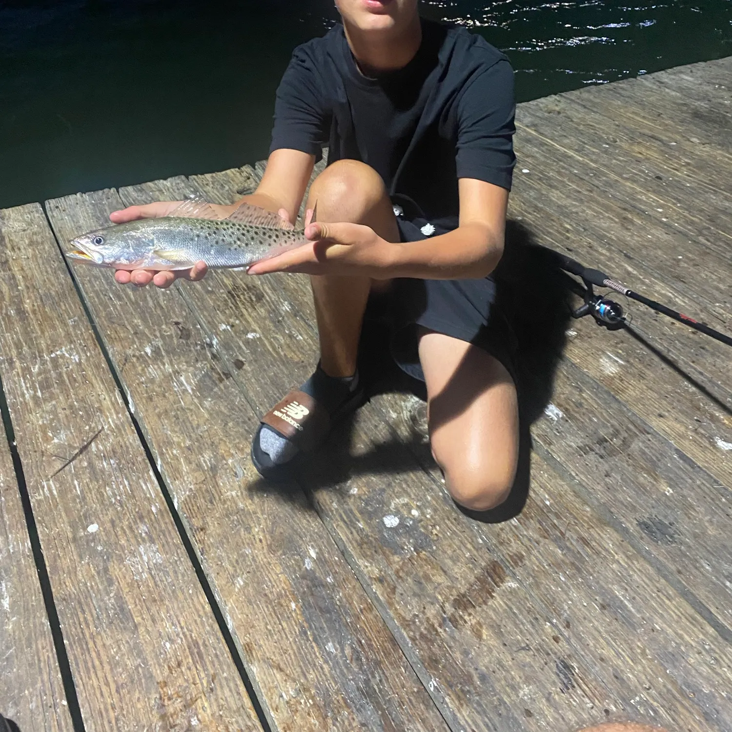 Spotted seatrout caught on Fishbrain