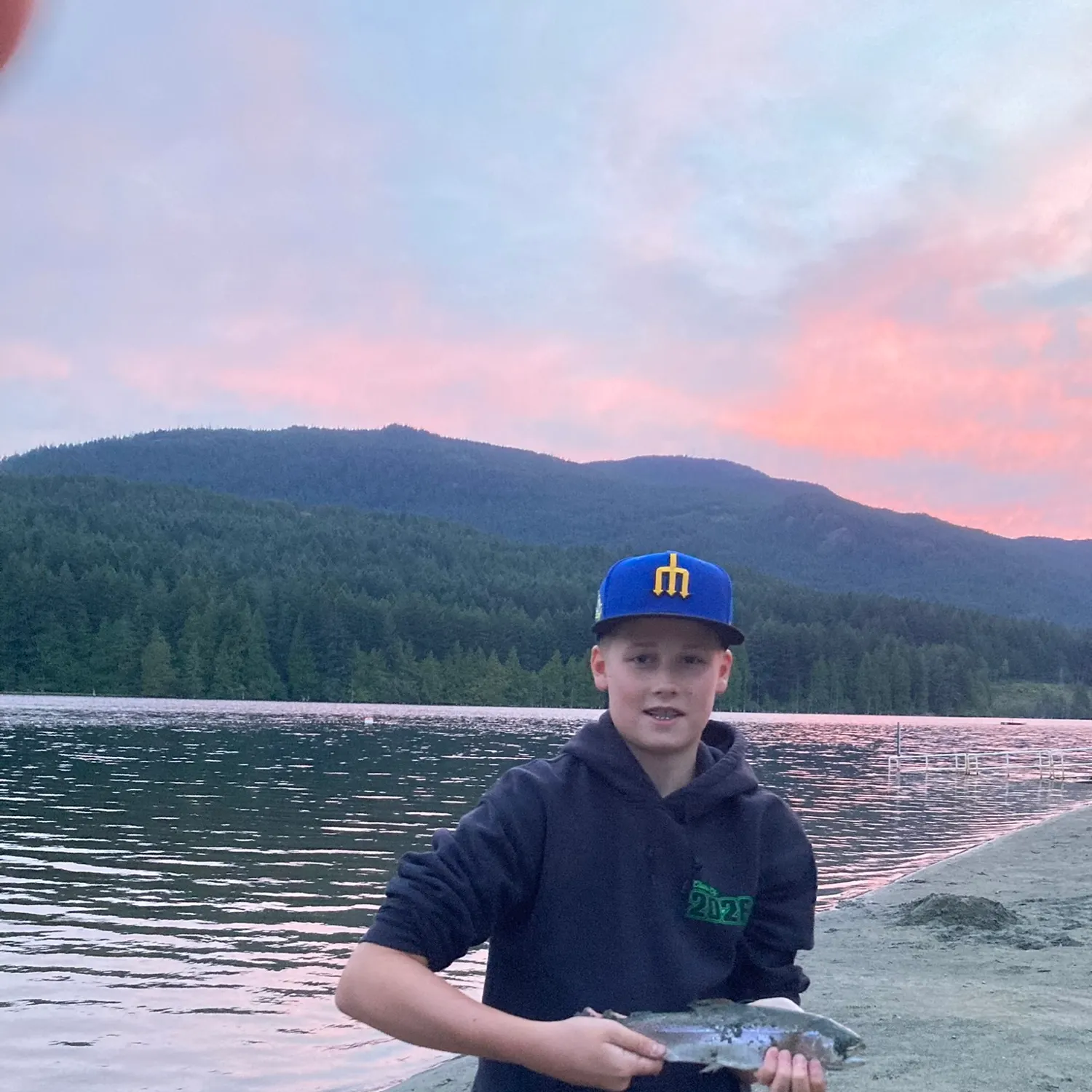 Rainbow trout caught on Fishbrain