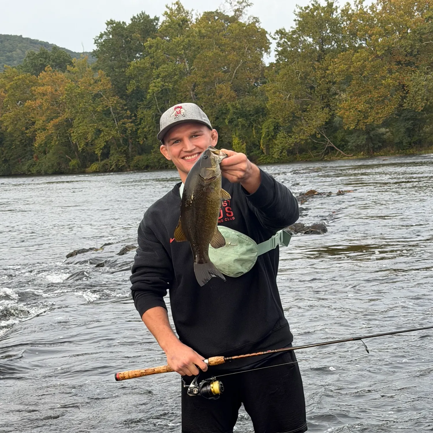 Smallmouth bass caught on Fishbrain