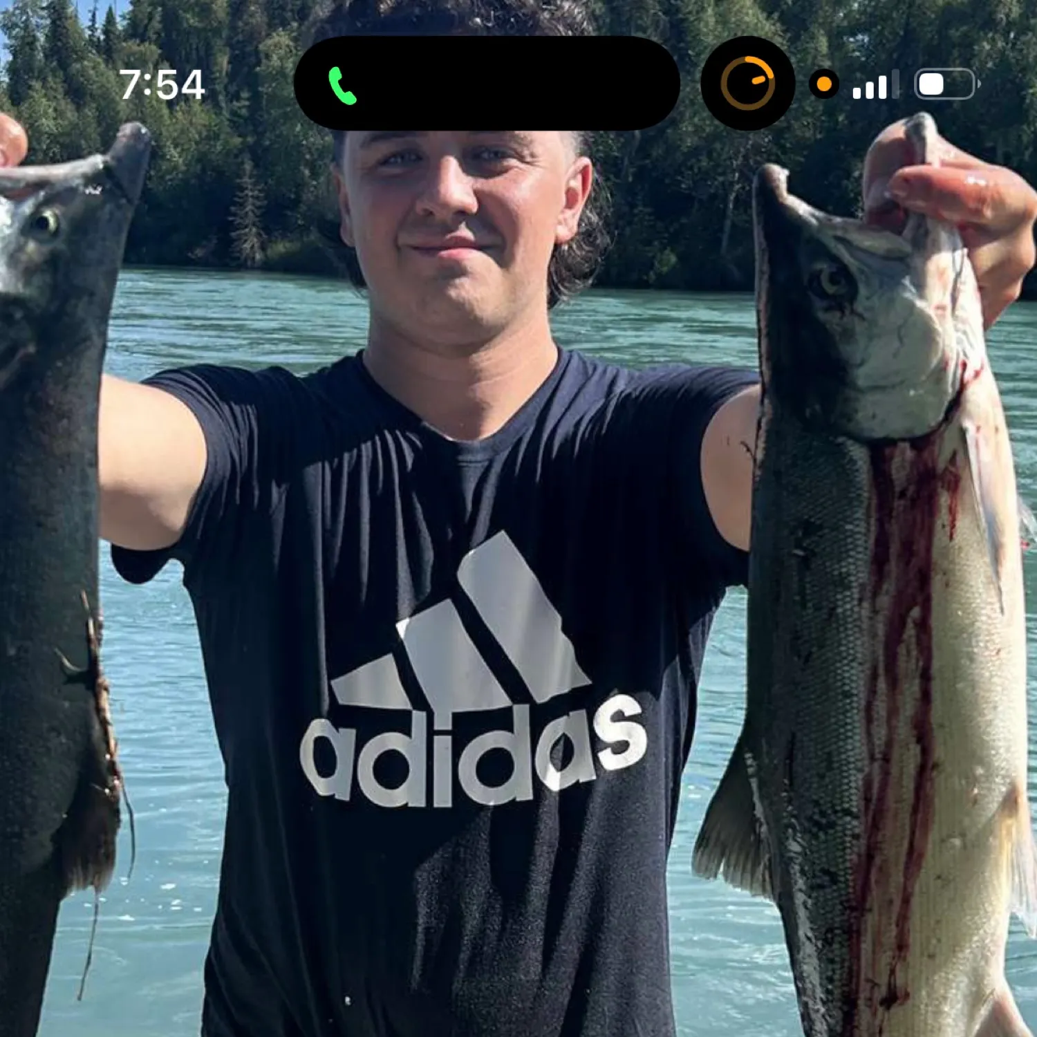 recently logged catches