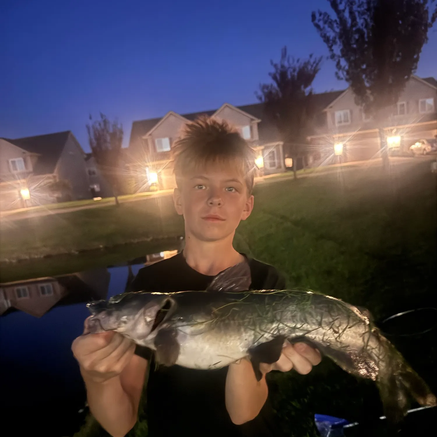 Channel catfish caught on Fishbrain