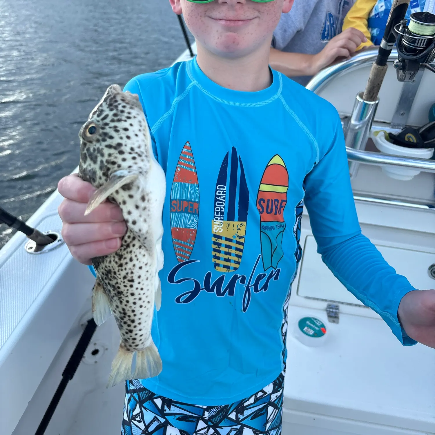 The most recent Panther puffer catches on Fishbrain
