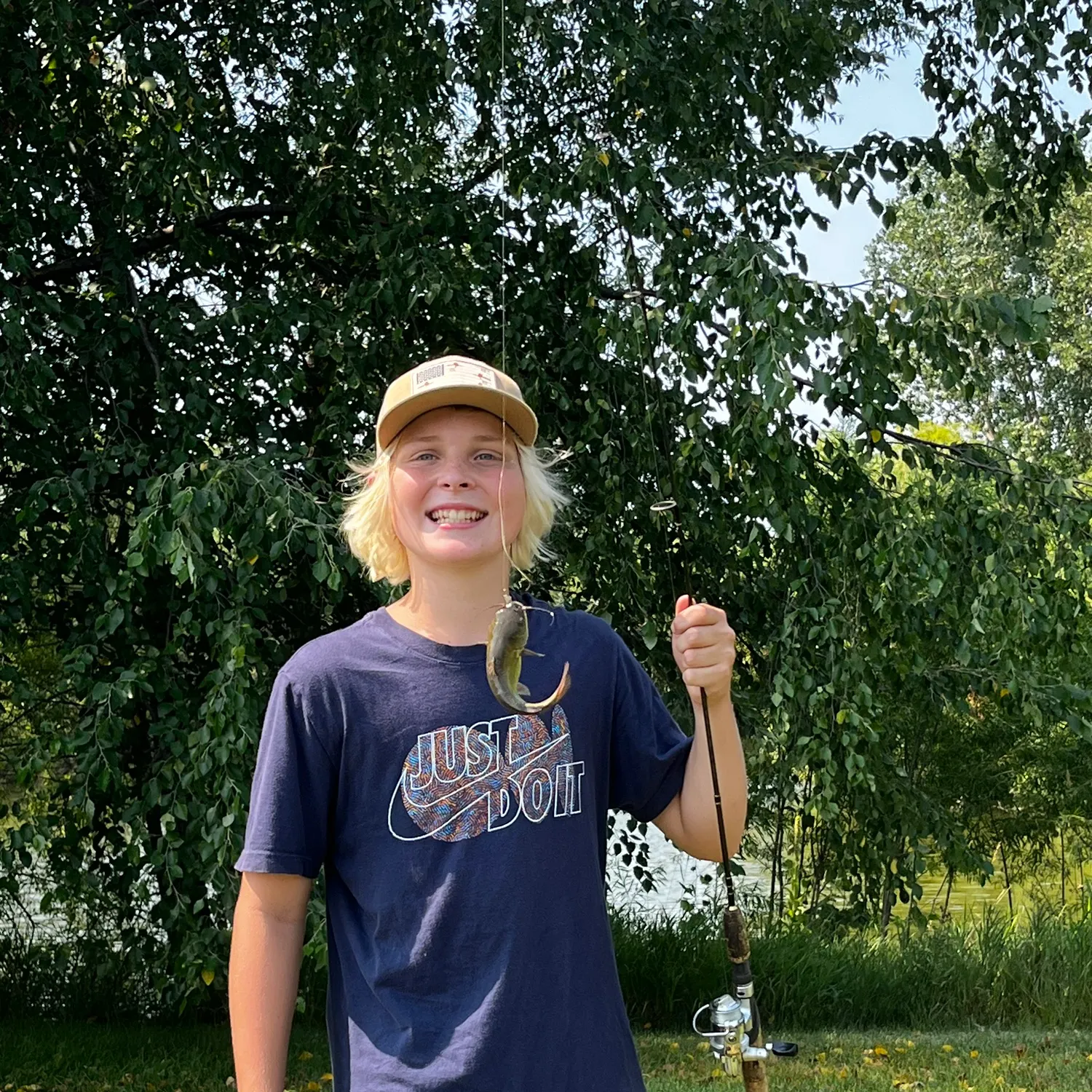 Yellow bullhead caught on Fishbrain