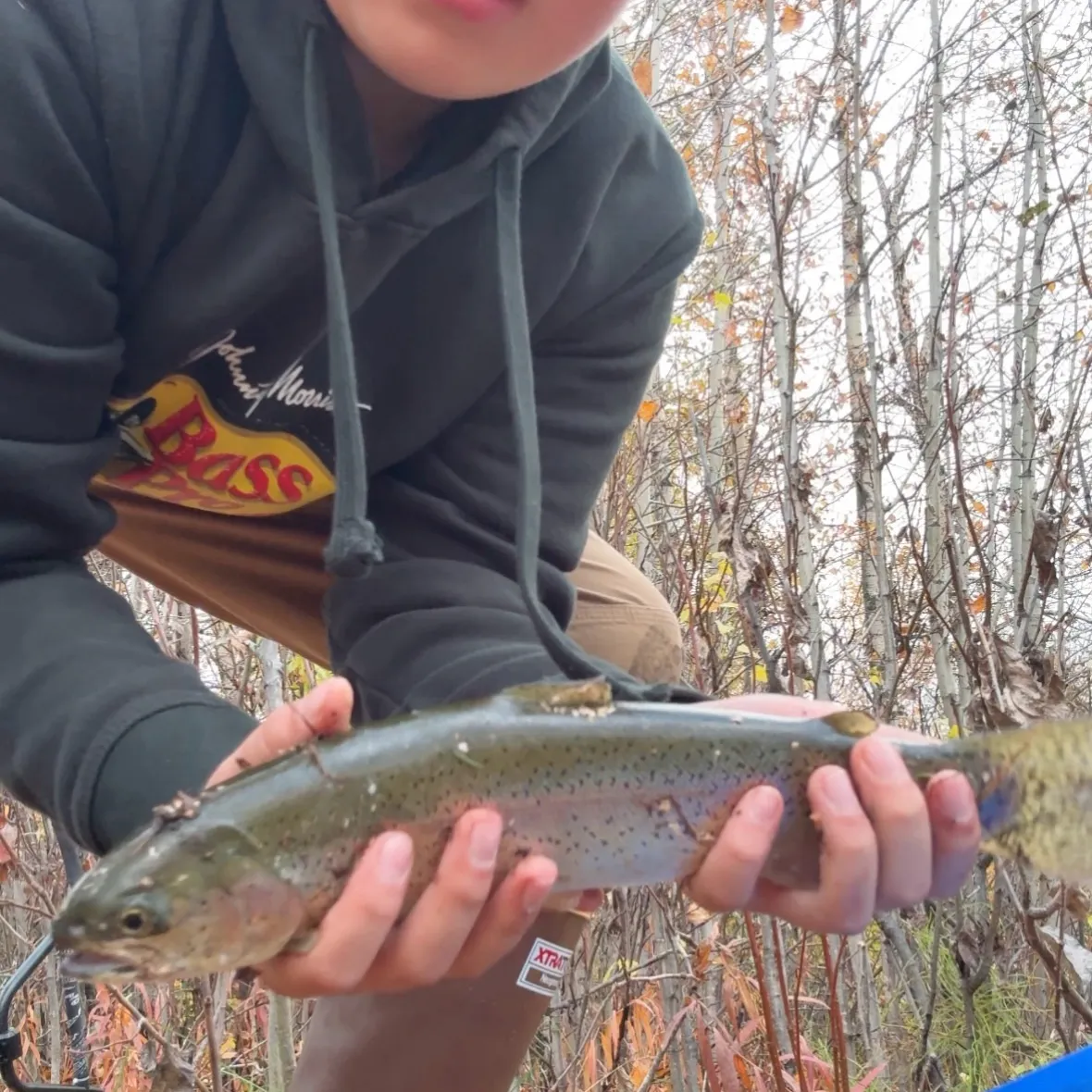 Rainbow trout caught on Fishbrain