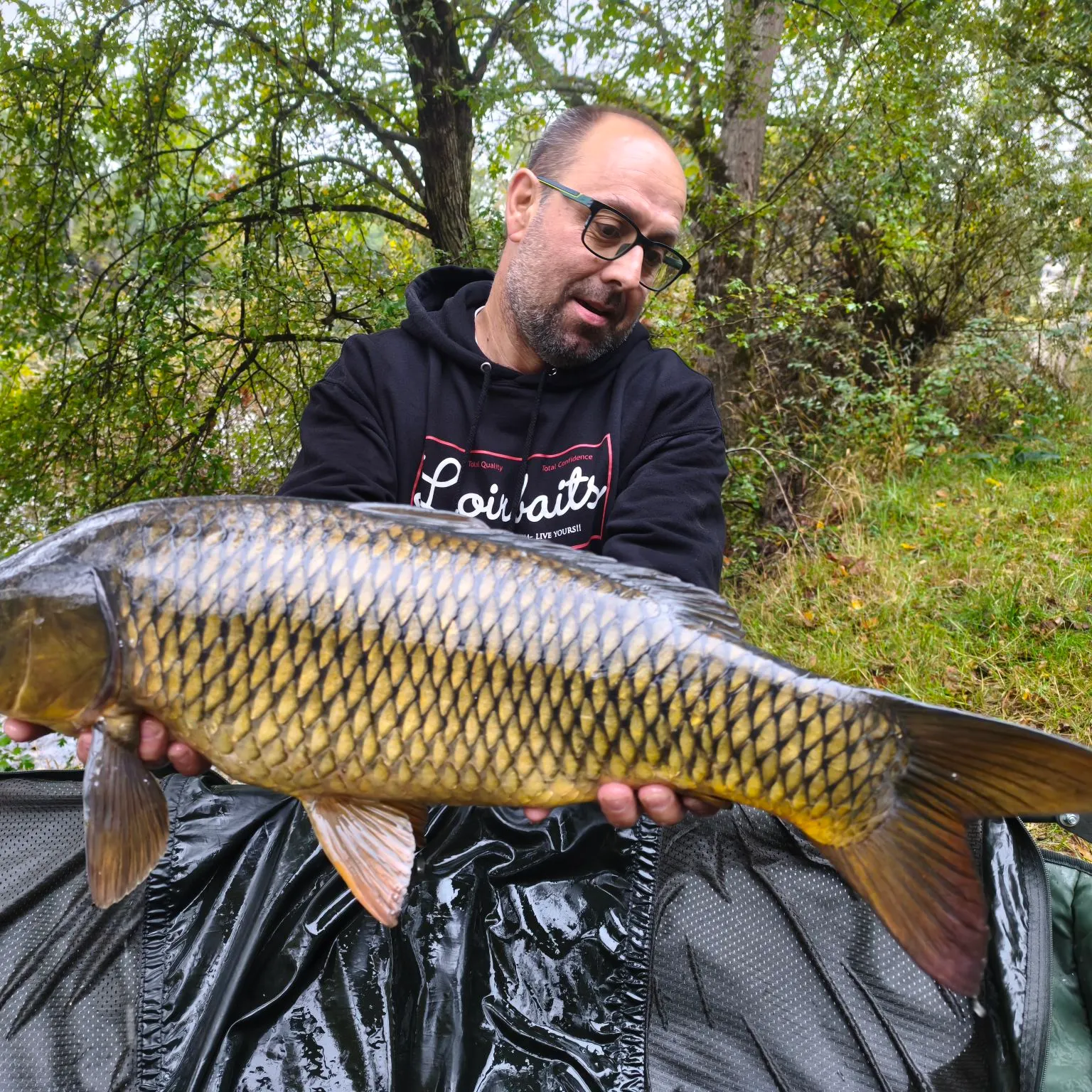 Common carp caught on Fishbrain