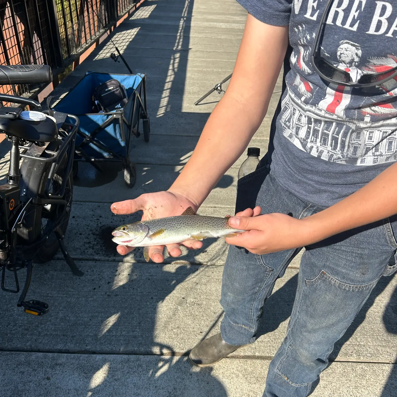 Coastal cutthroat trout caught on Fishbrain