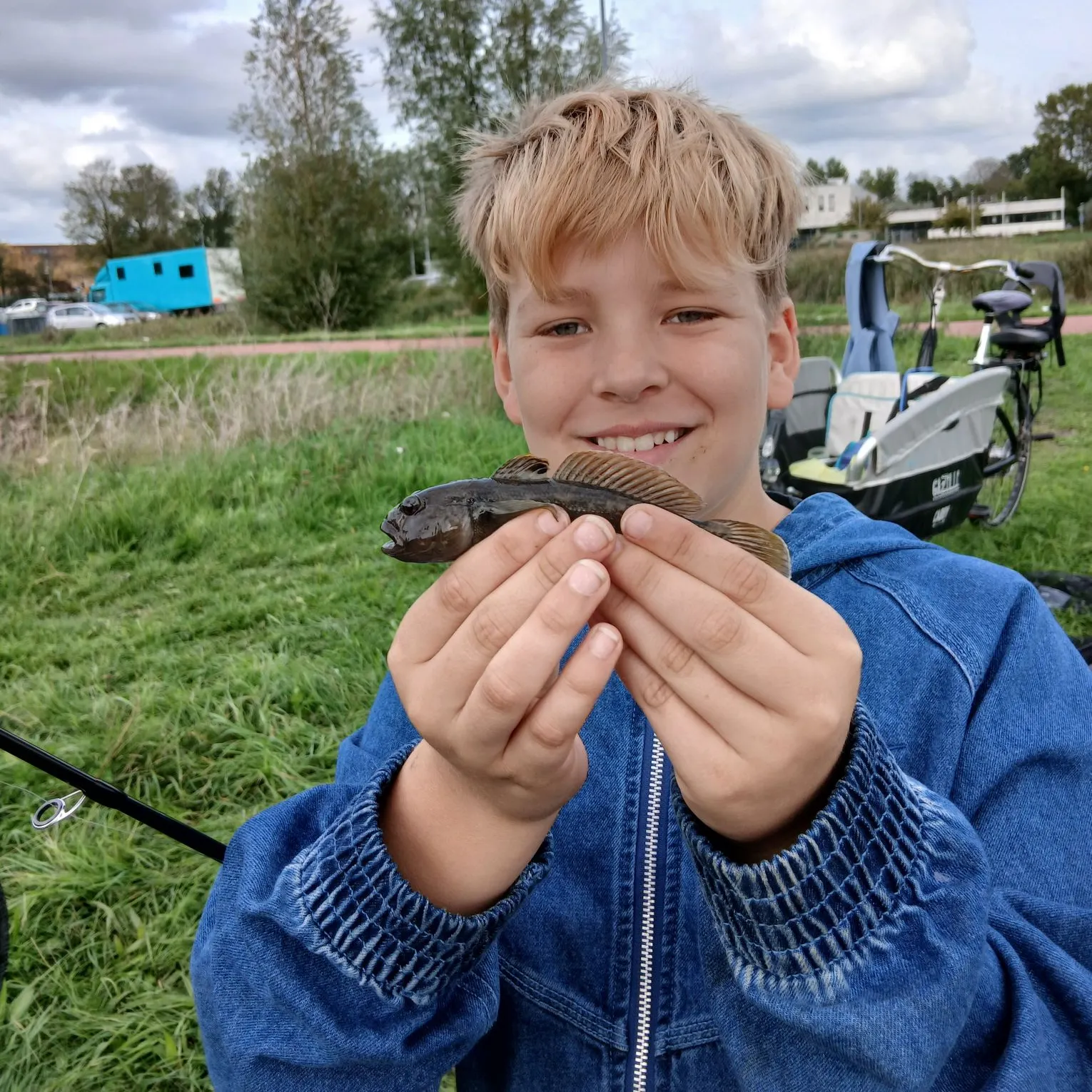 Round goby caught on Fishbrain