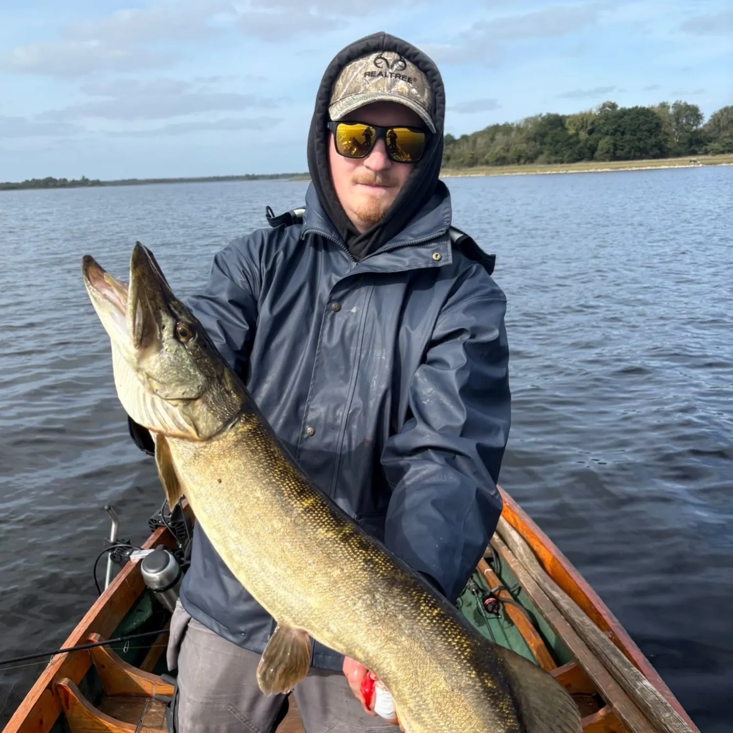 Northern pike caught on Fishbrain