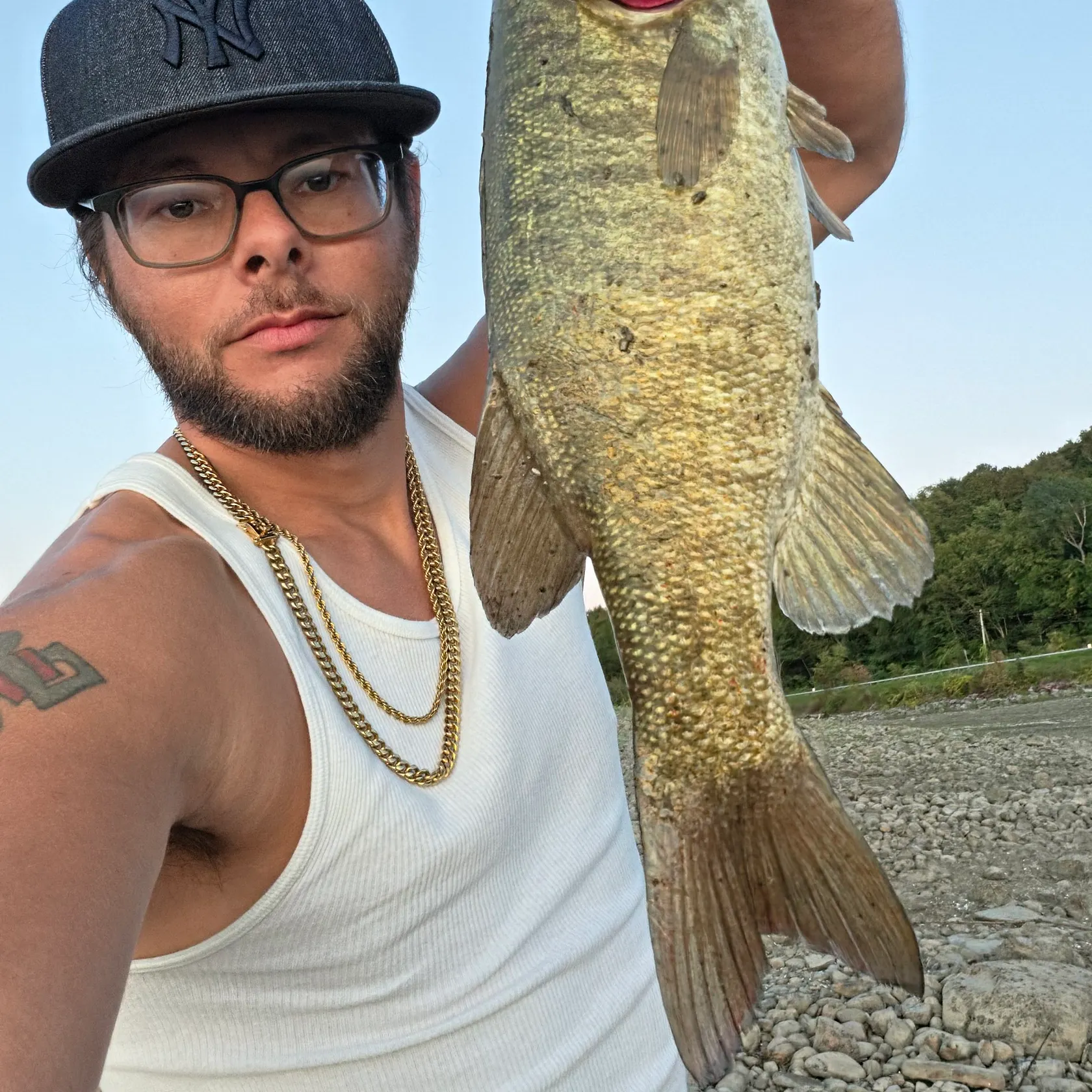 Smallmouth bass caught on Fishbrain