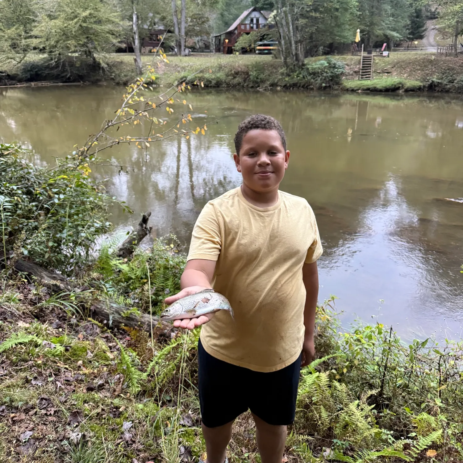 Rainbow trout caught on Fishbrain