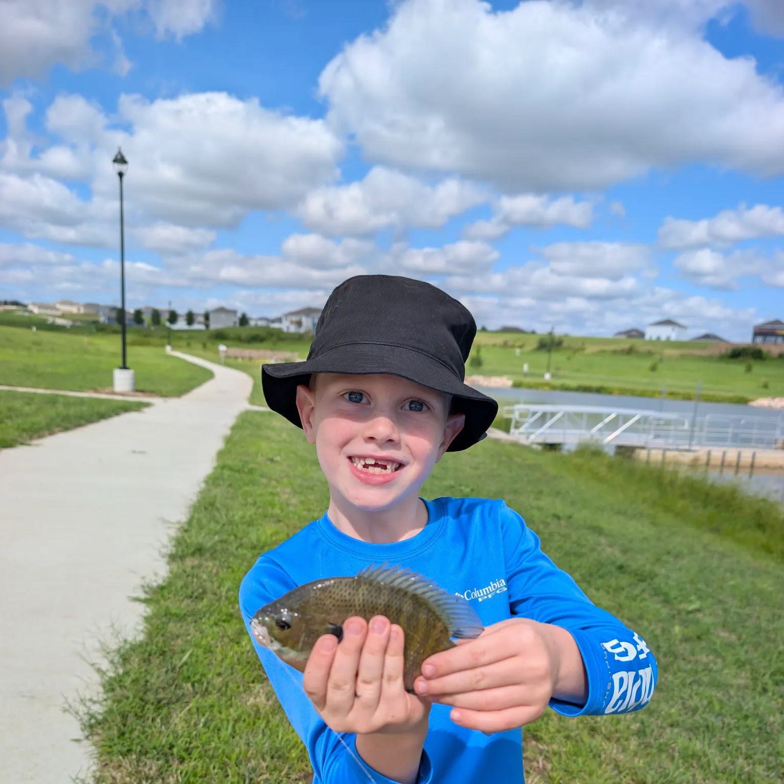Bluegill caught on Fishbrain