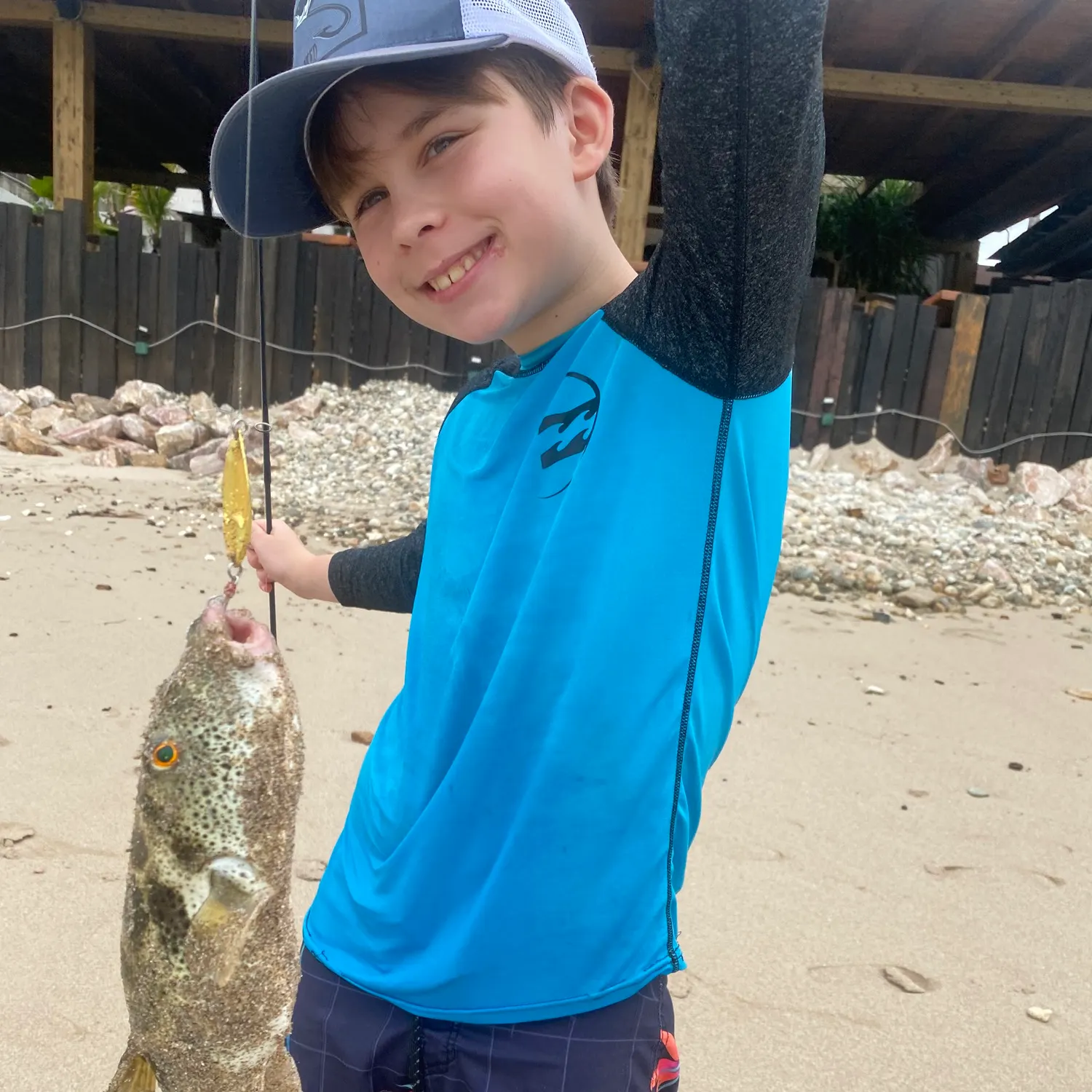 The most recent Southern puffer catches on Fishbrain