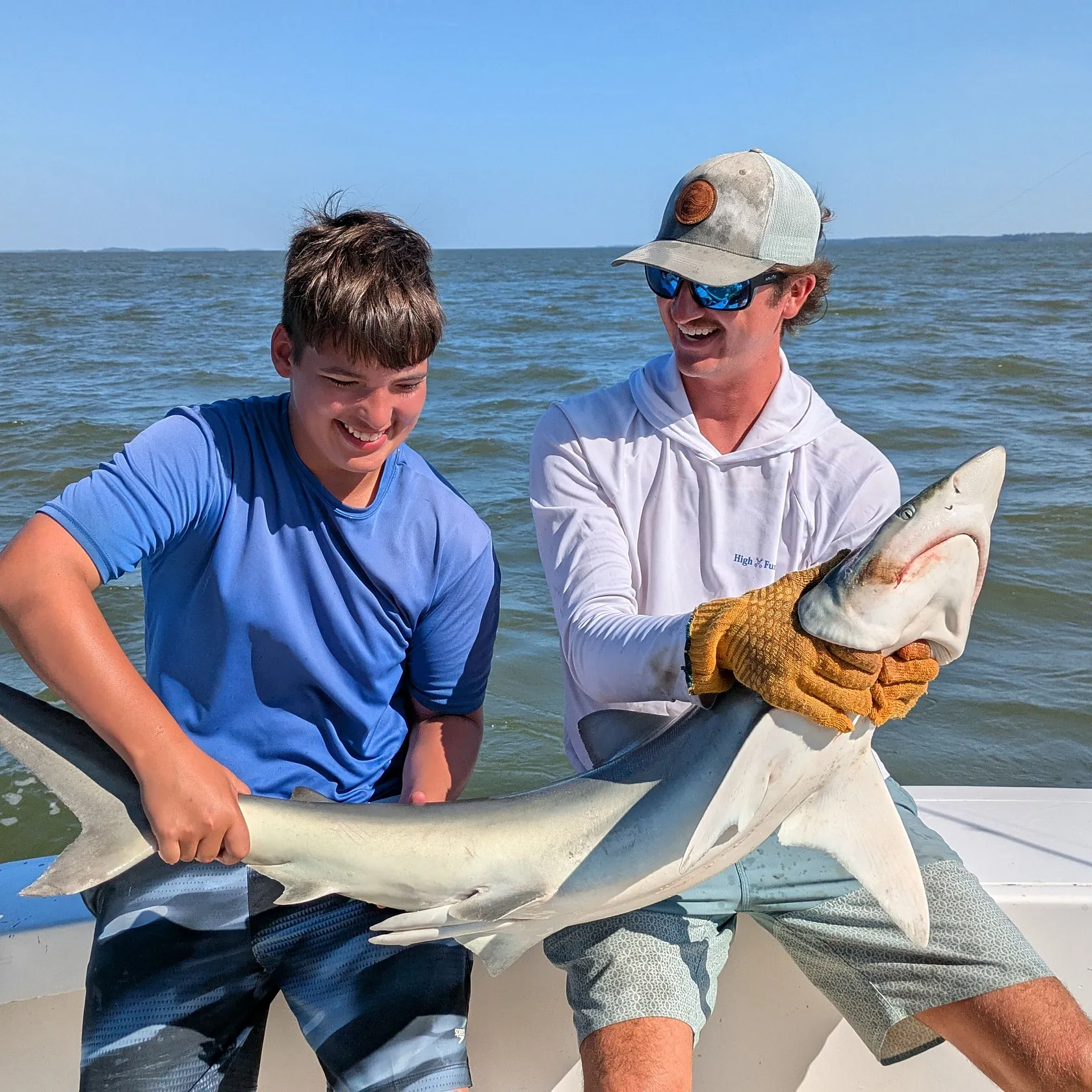 The most recent Finetooth shark catches on Fishbrain
