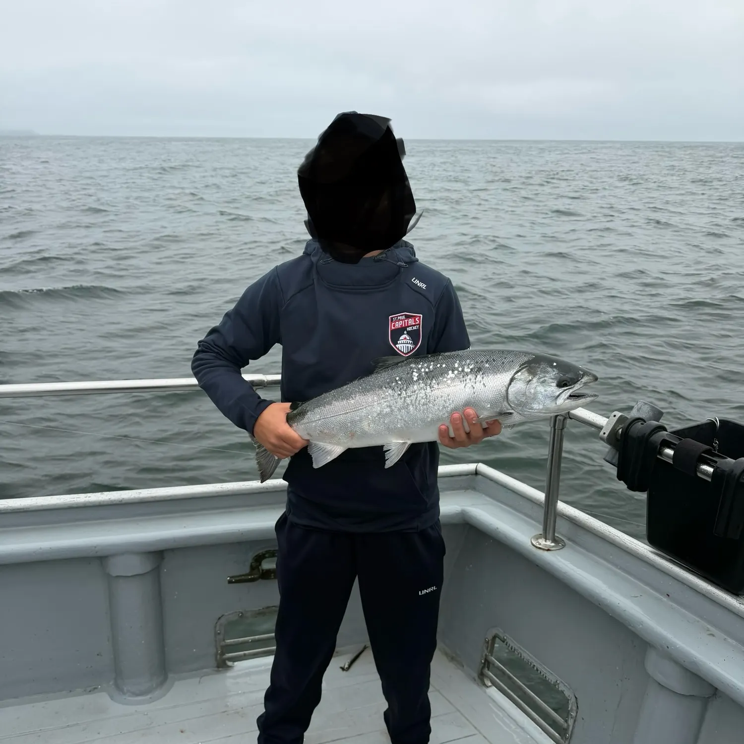 Coho salmon caught on Fishbrain