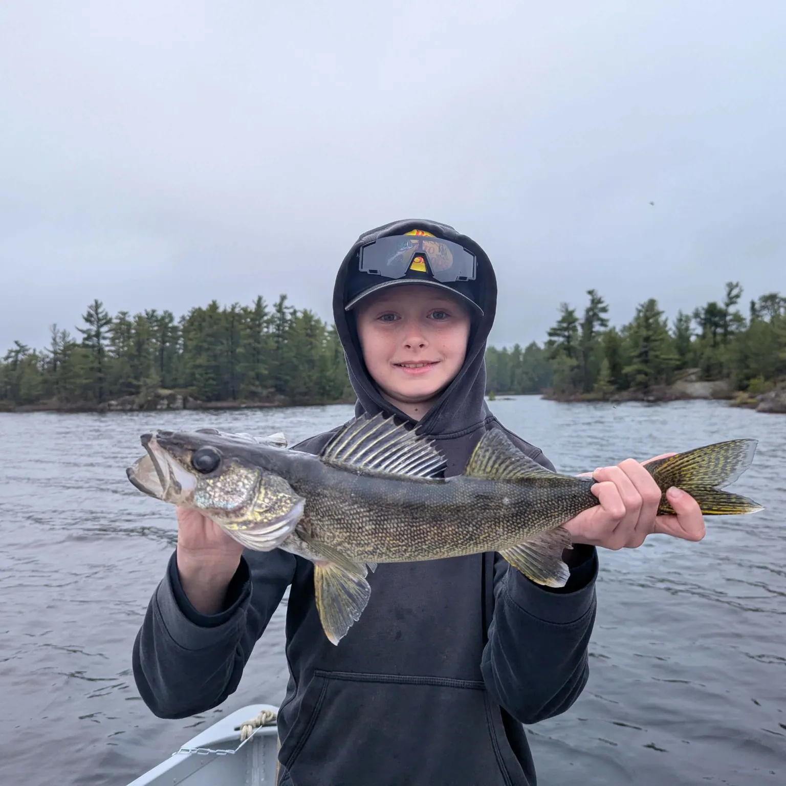 Walleye caught on Fishbrain