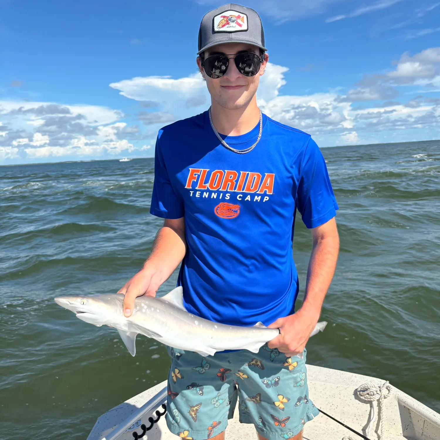 Atlantic sharpnose shark caught on Fishbrain