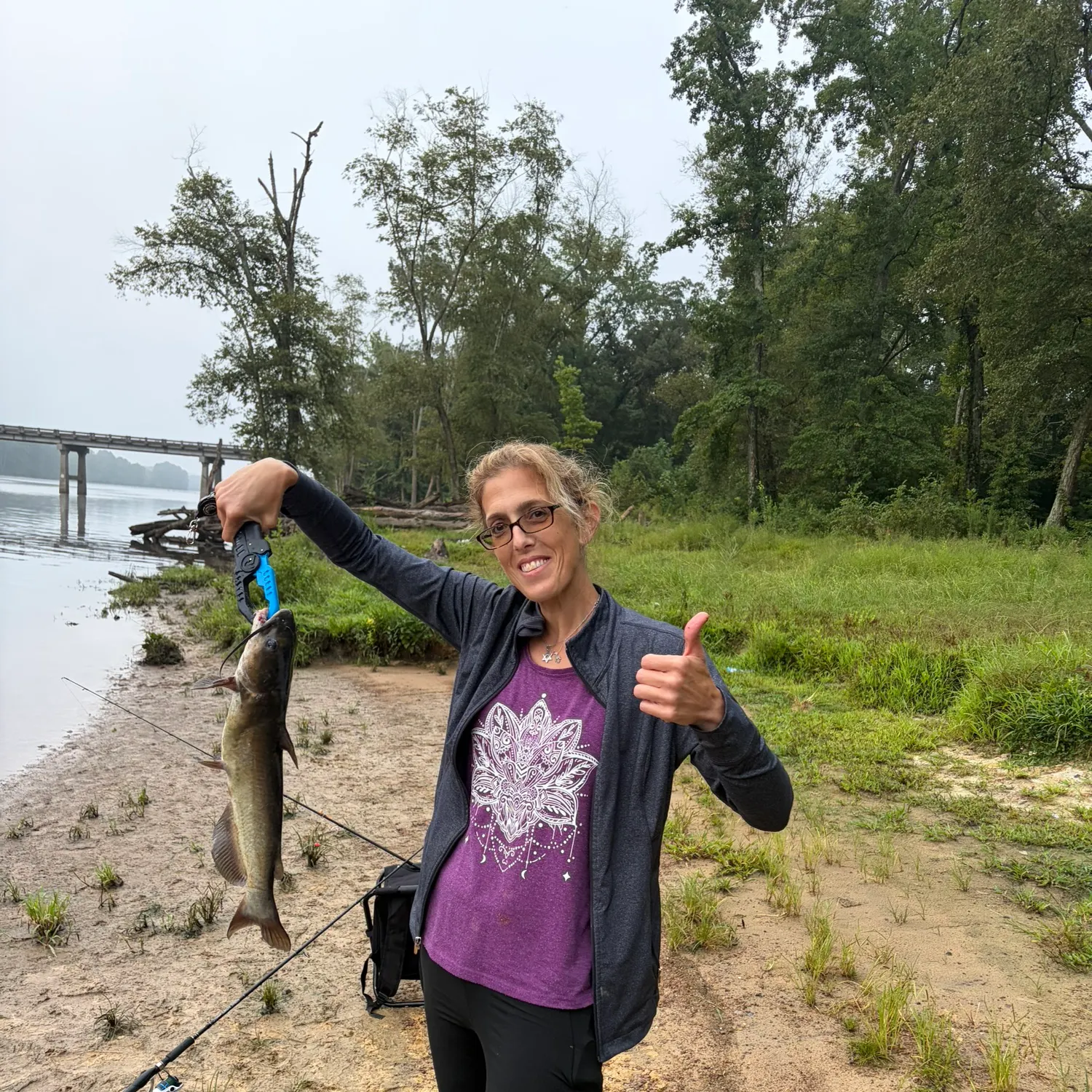 Channel catfish caught on Fishbrain