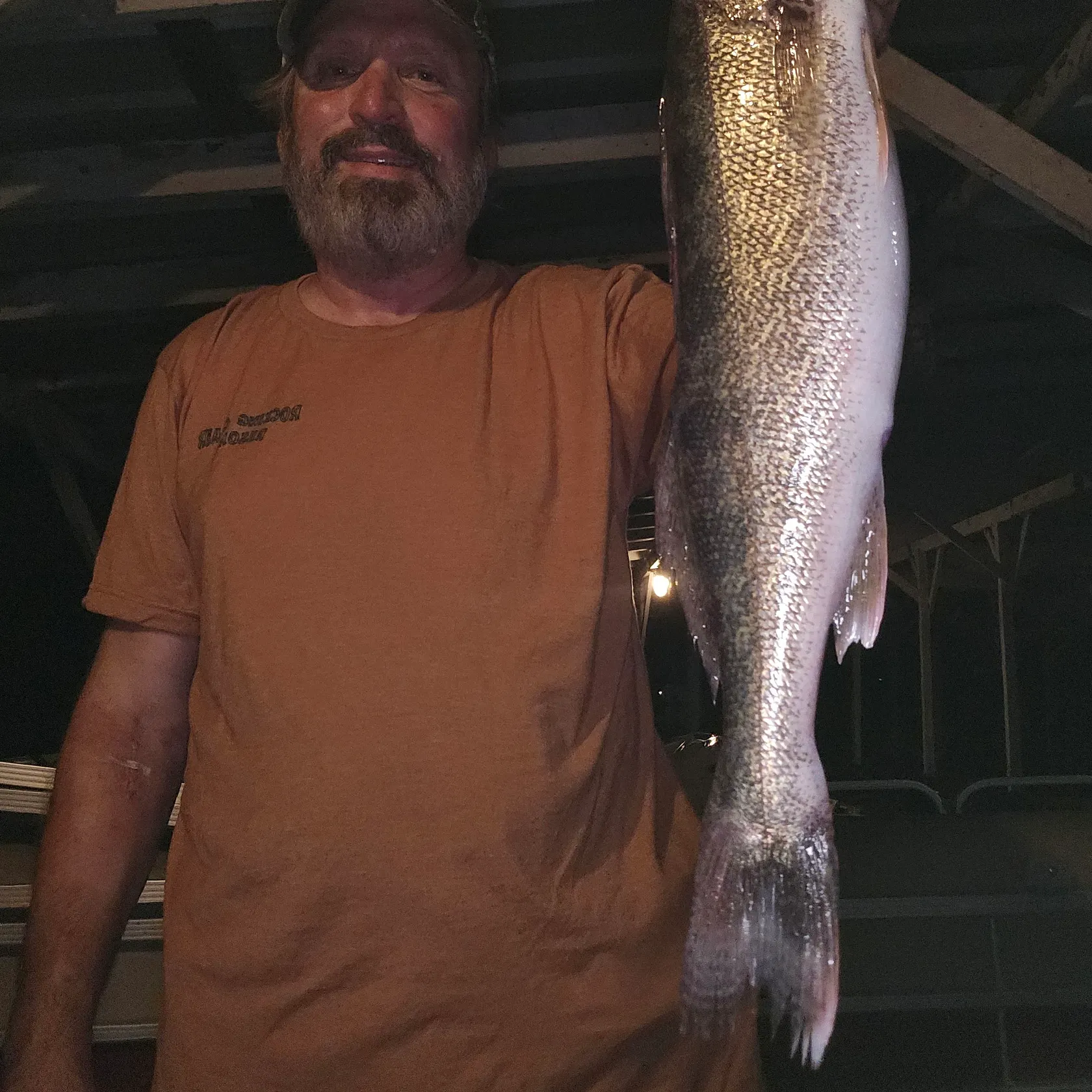 Walleye caught on Fishbrain