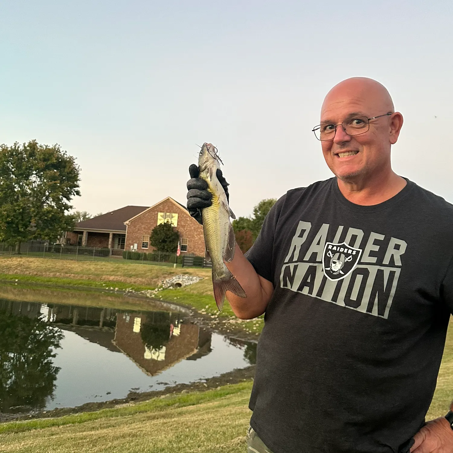 Channel catfish caught on Fishbrain