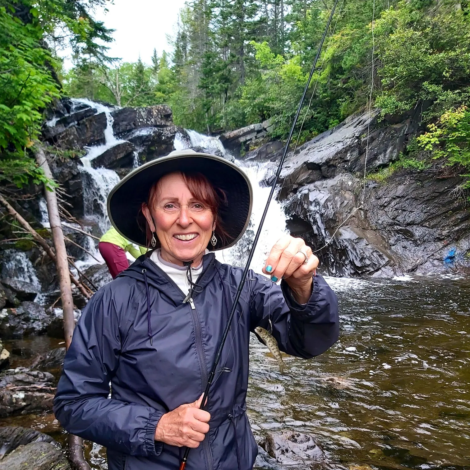 Brook trout caught on Fishbrain
