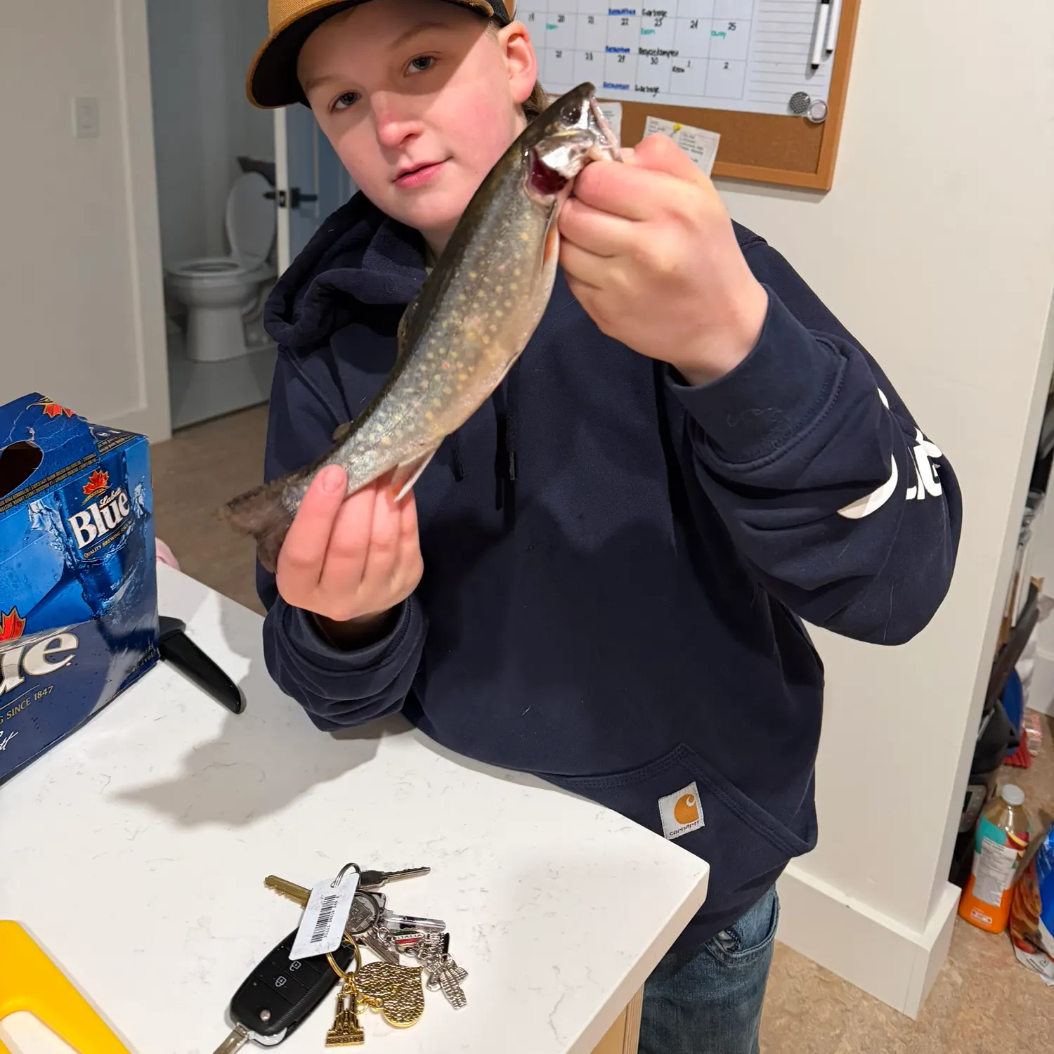 recently logged catches