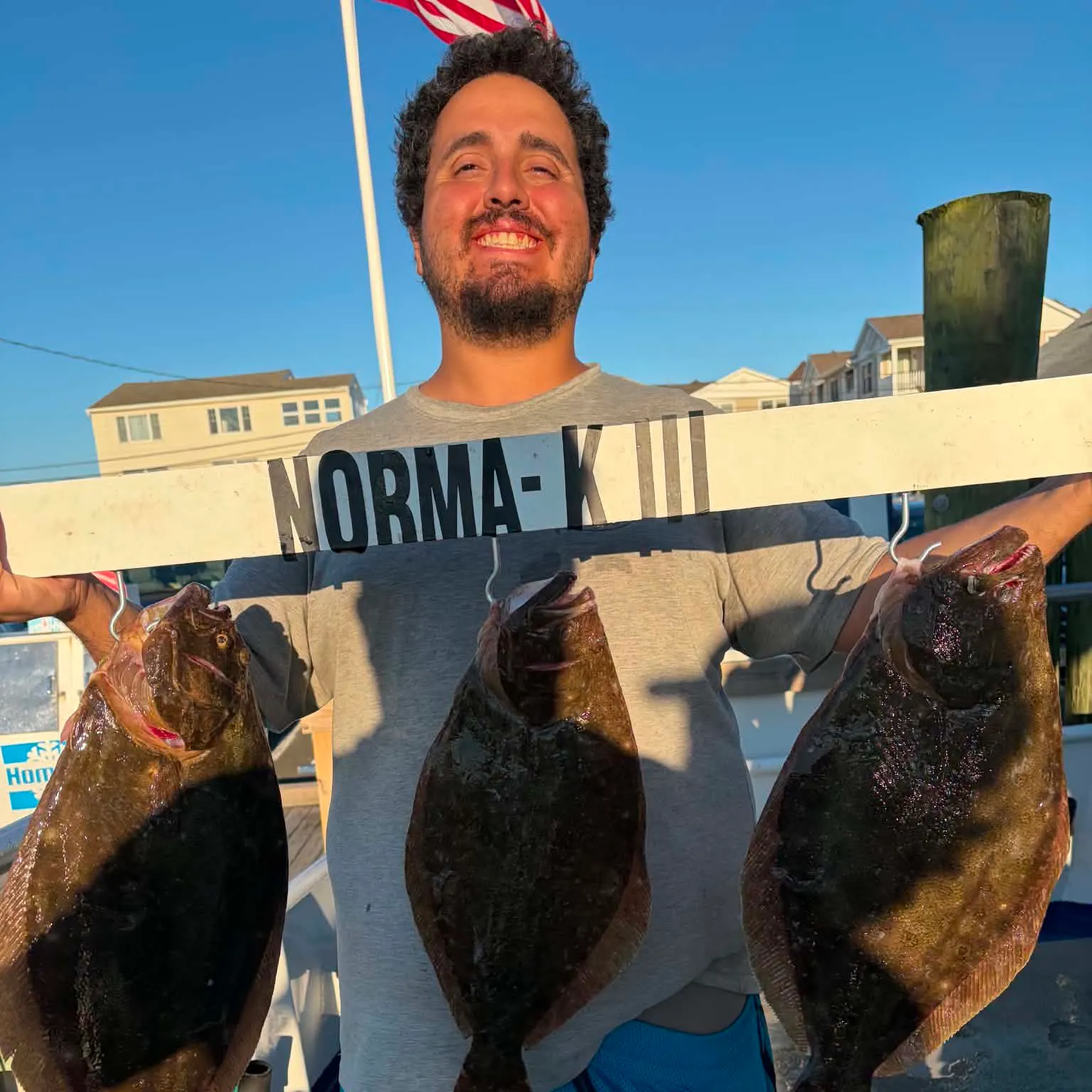 Summer flounder caught on Fishbrain