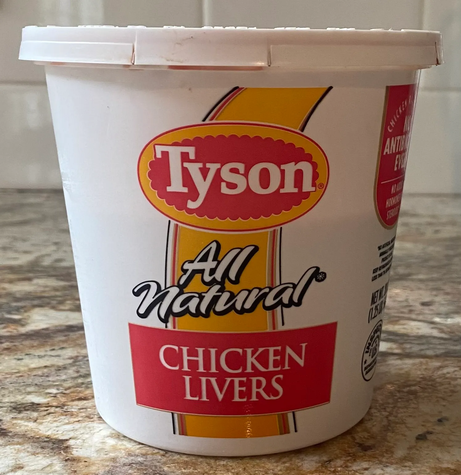 Tyson Chicken Liver