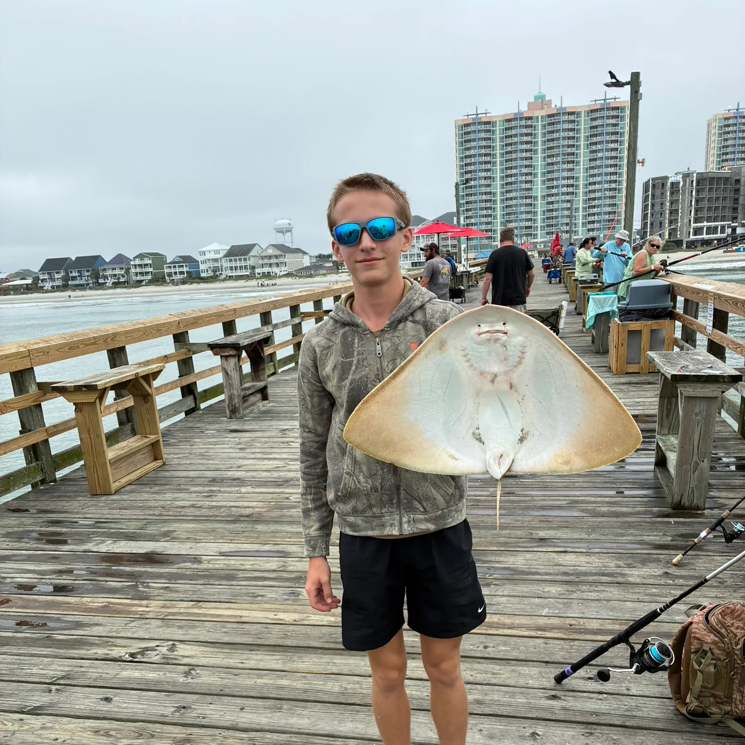 Lessa’s butterfly ray caught on Fishbrain