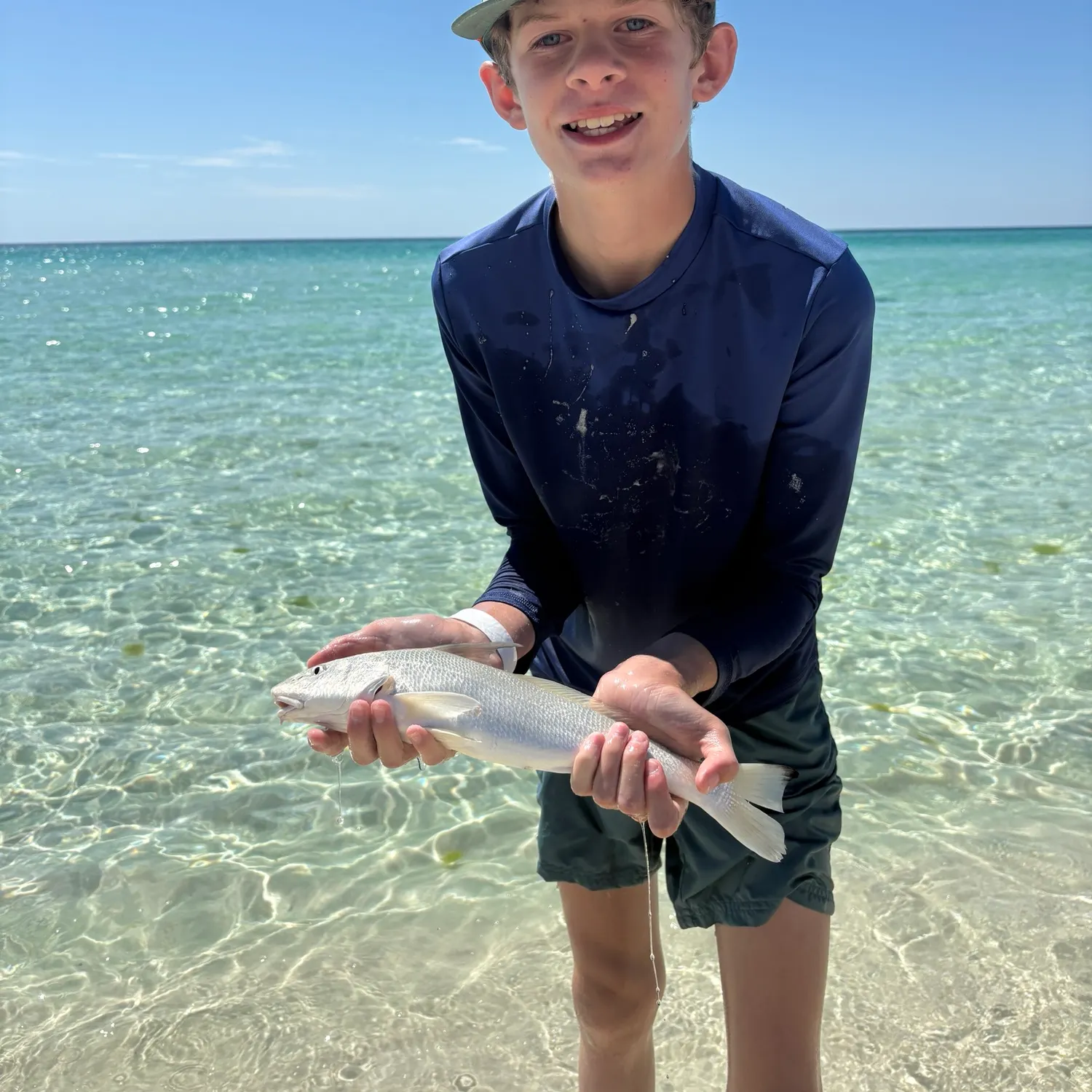 Gulf kingcroaker caught on Fishbrain