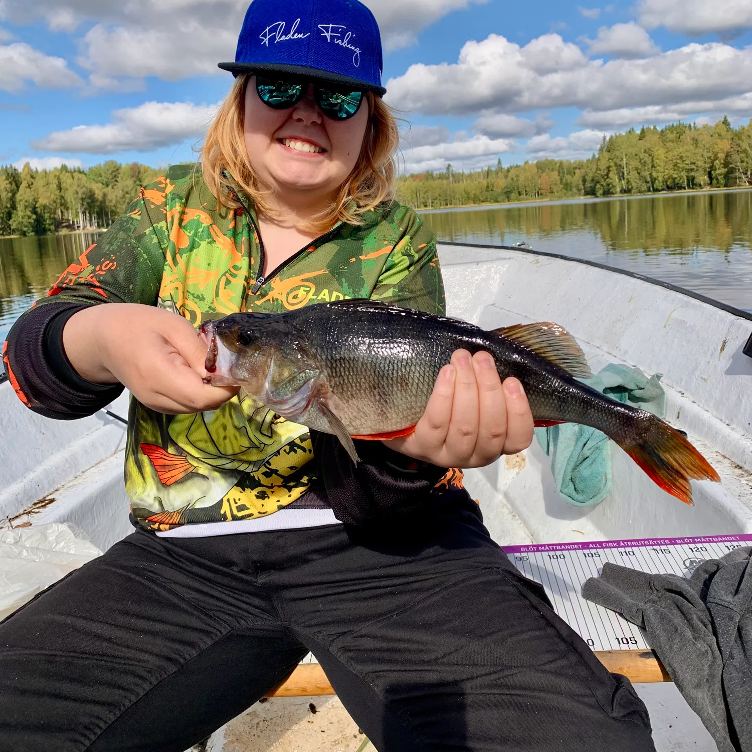 European perch caught on Fishbrain