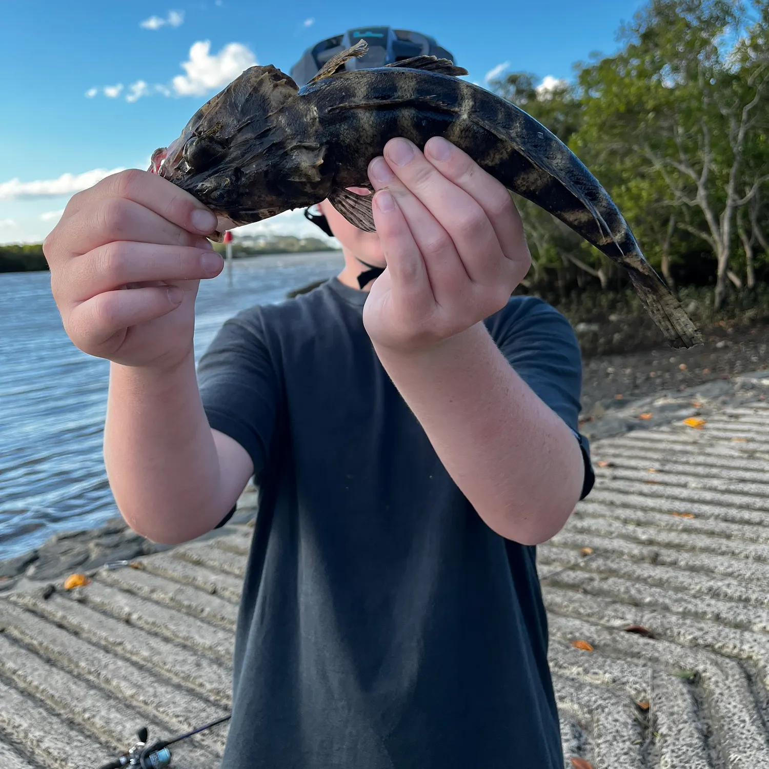 The most recent Fringe-eyed flathead catches on Fishbrain