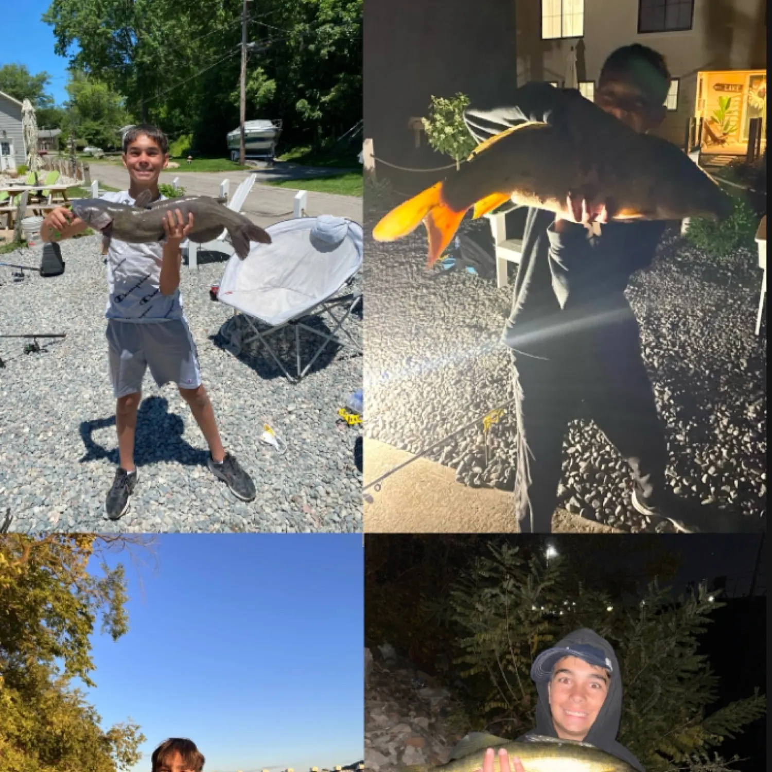 recently logged catches