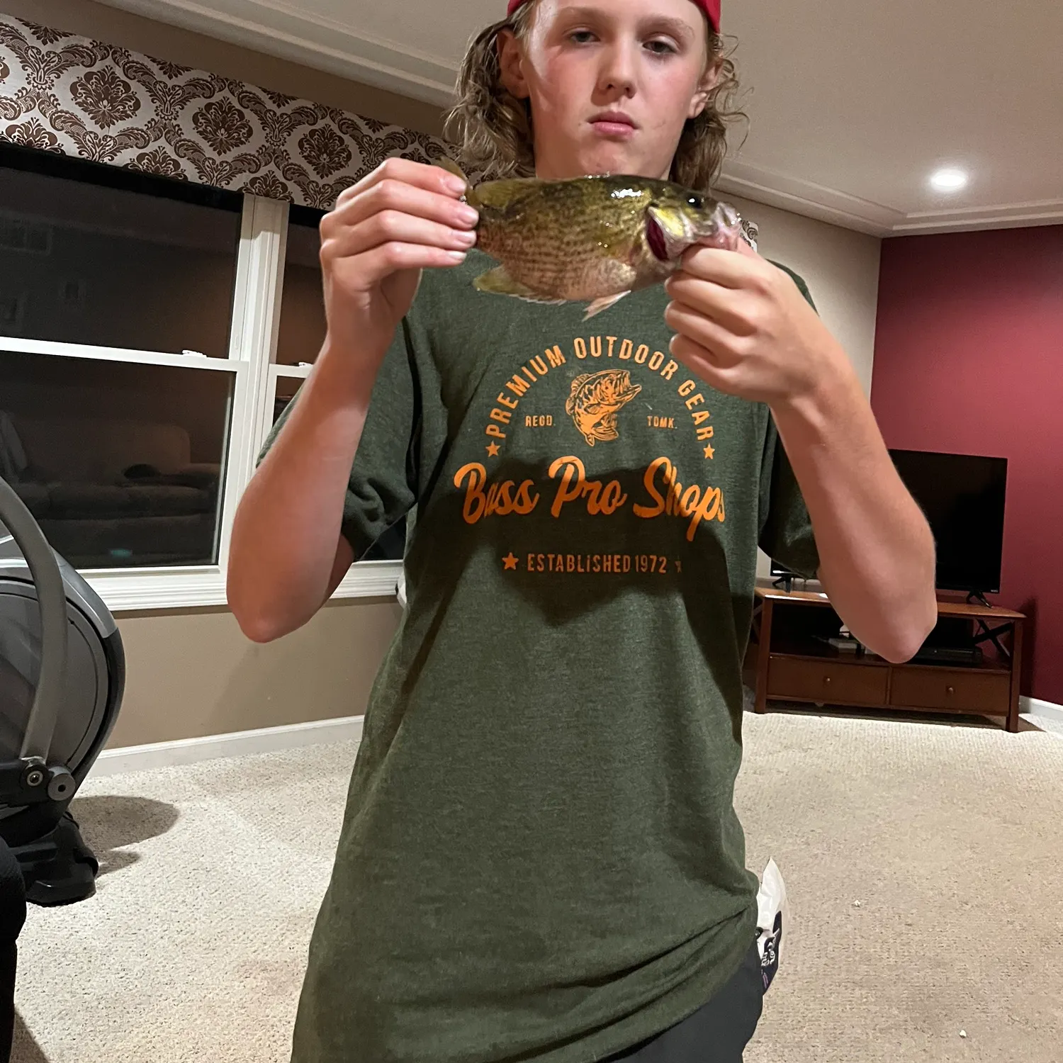 Rock bass caught on Fishbrain