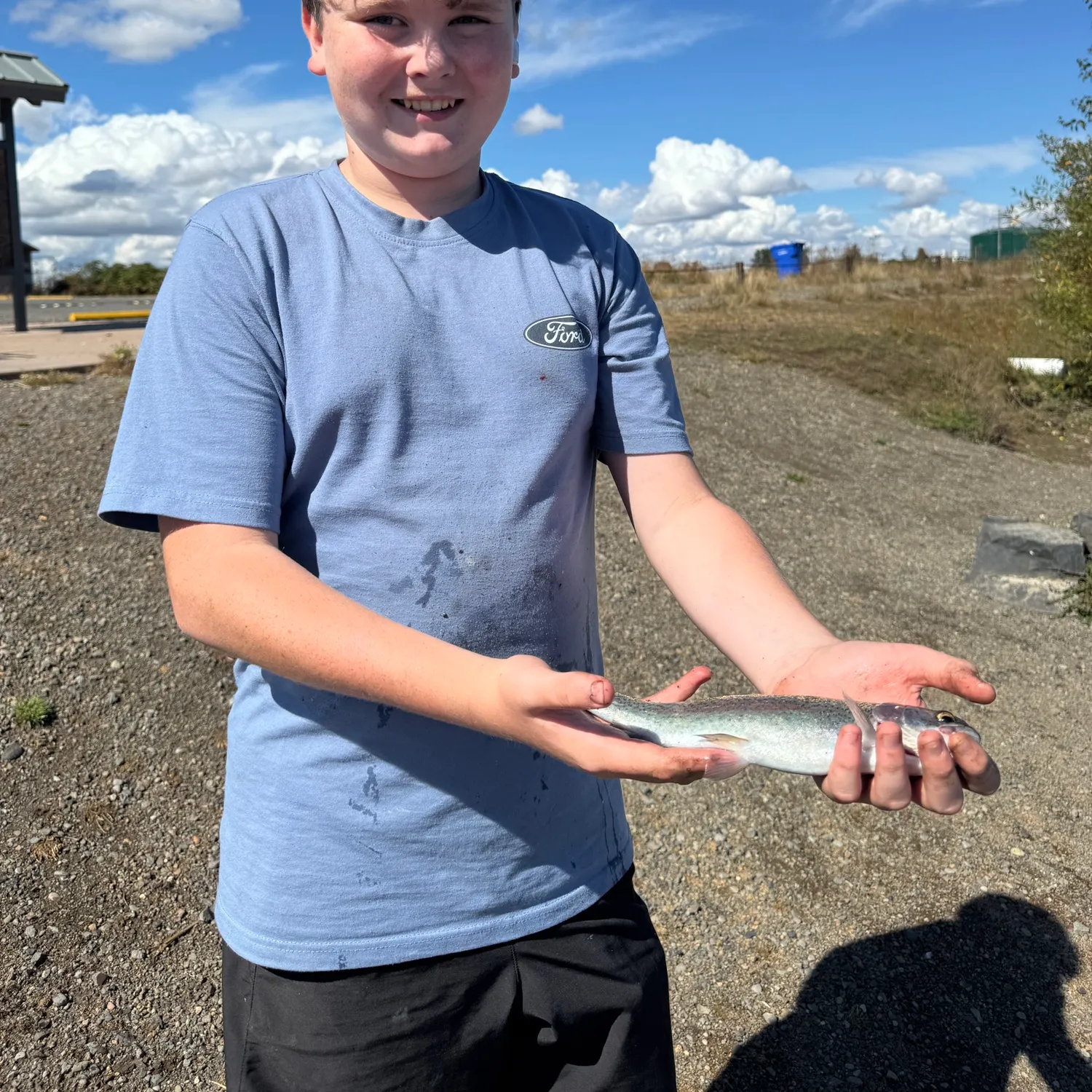 Rainbow trout caught on Fishbrain
