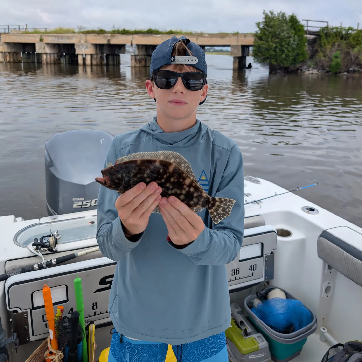 Summer flounder caught on Fishbrain