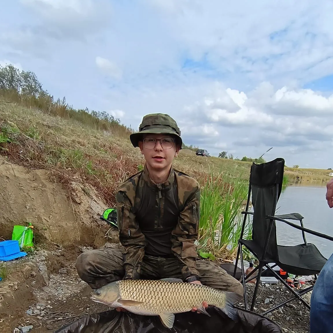 Grass carp caught on Fishbrain